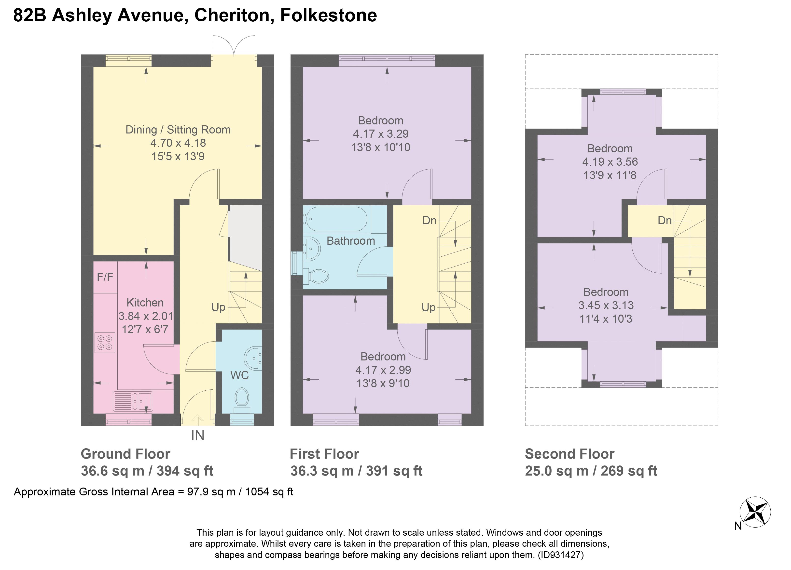 Ashley Avenue, Folkestone CT19, 4 bedroom semidetached house for sale