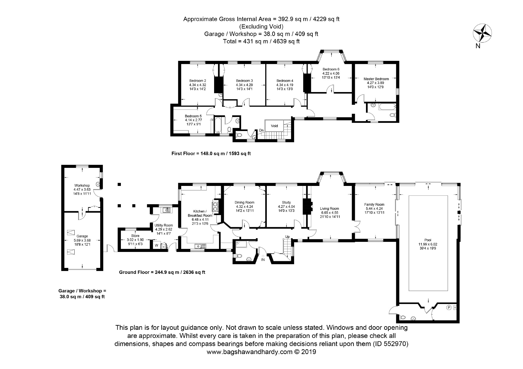 6 Bedrooms Detached house for sale in Derby Road, Haslemere, Surrey GU27