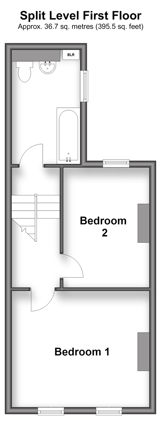 St. Radigund's Road, Dover floorplan