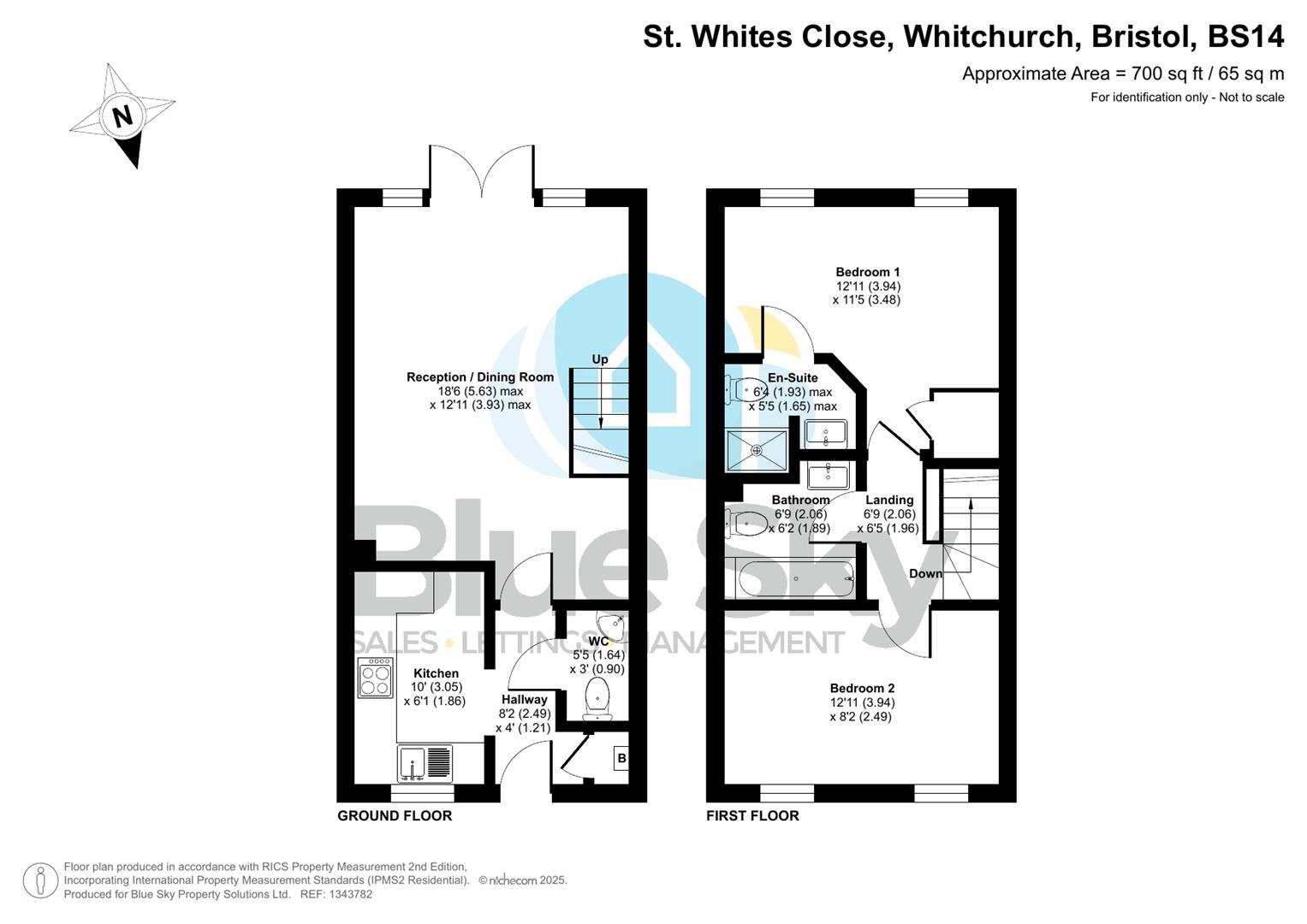 St. Whites Close, Whitchurch, Bristol floorplan