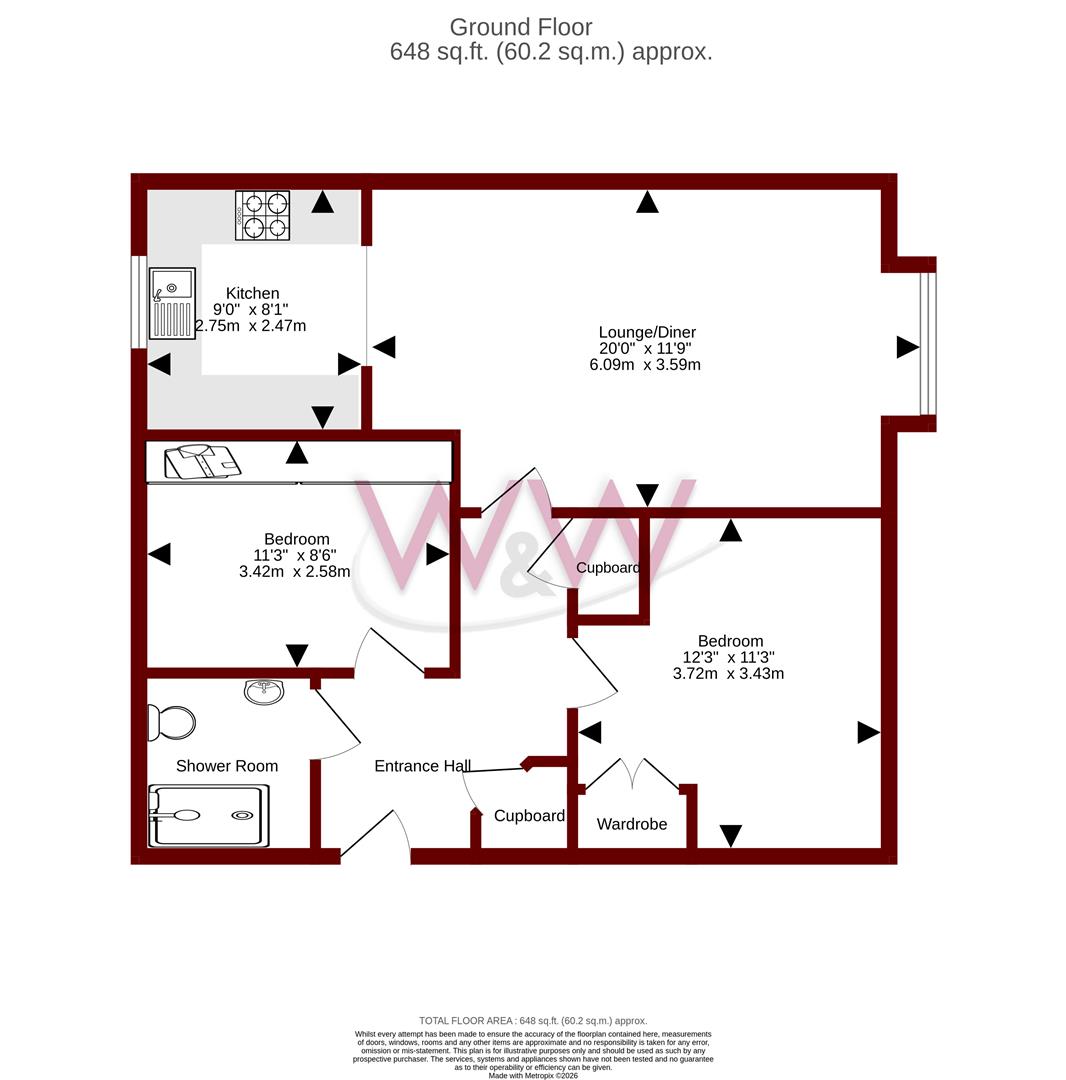 5, Lynn Crescent, Fareham floorplan