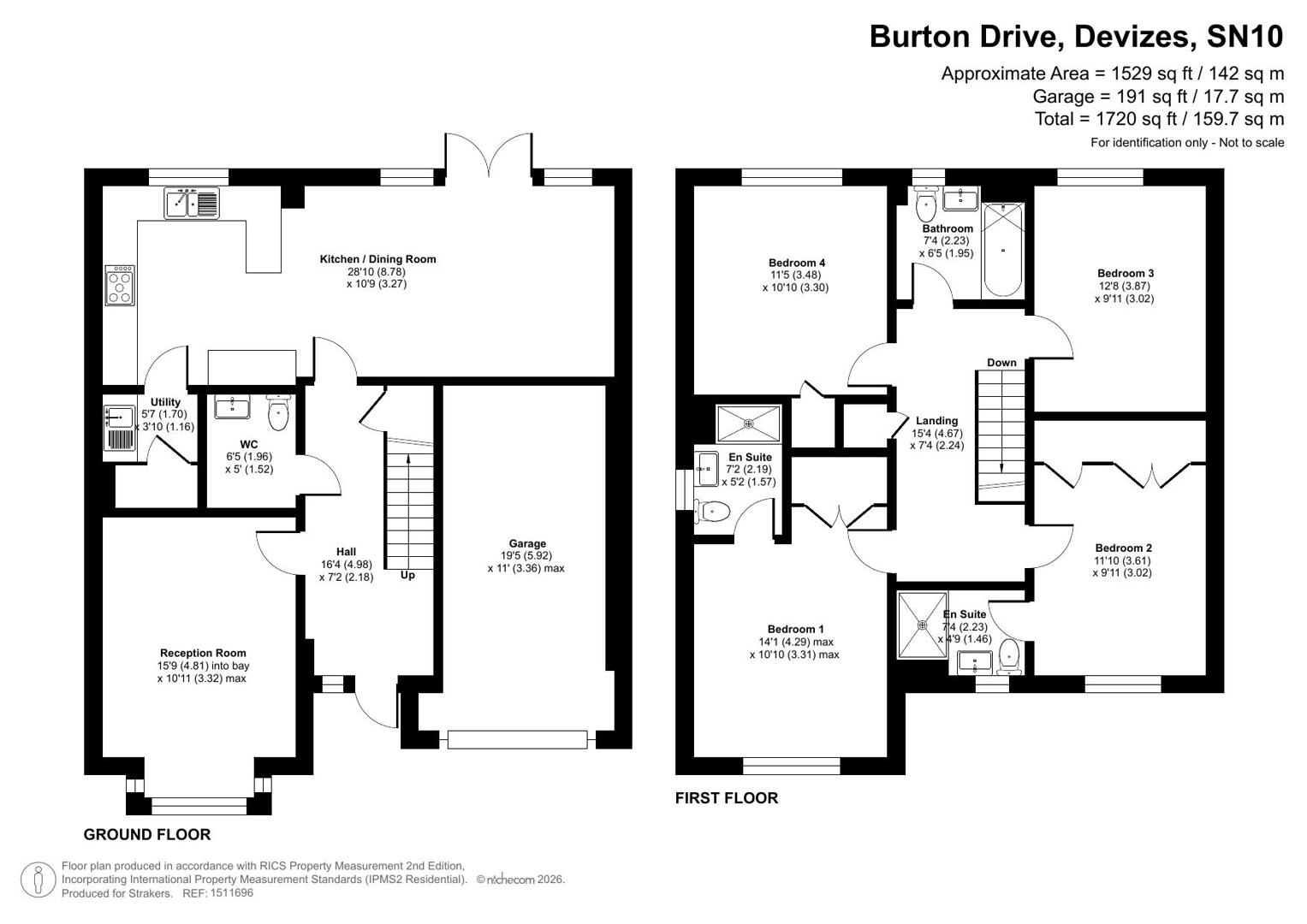 2, Burton Drive, Devizes floorplan
