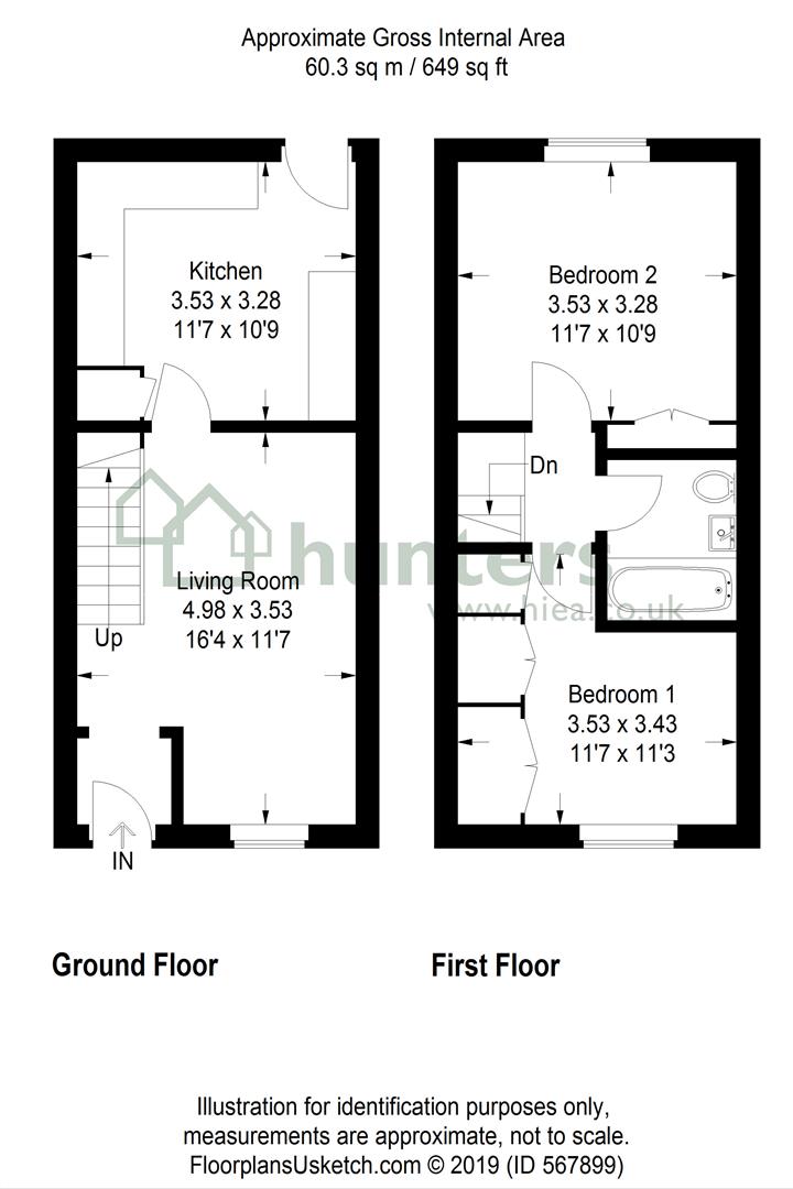 Pepper Drive, Burgess Hill, West Sussex RH15, 2 bedroom terraced house