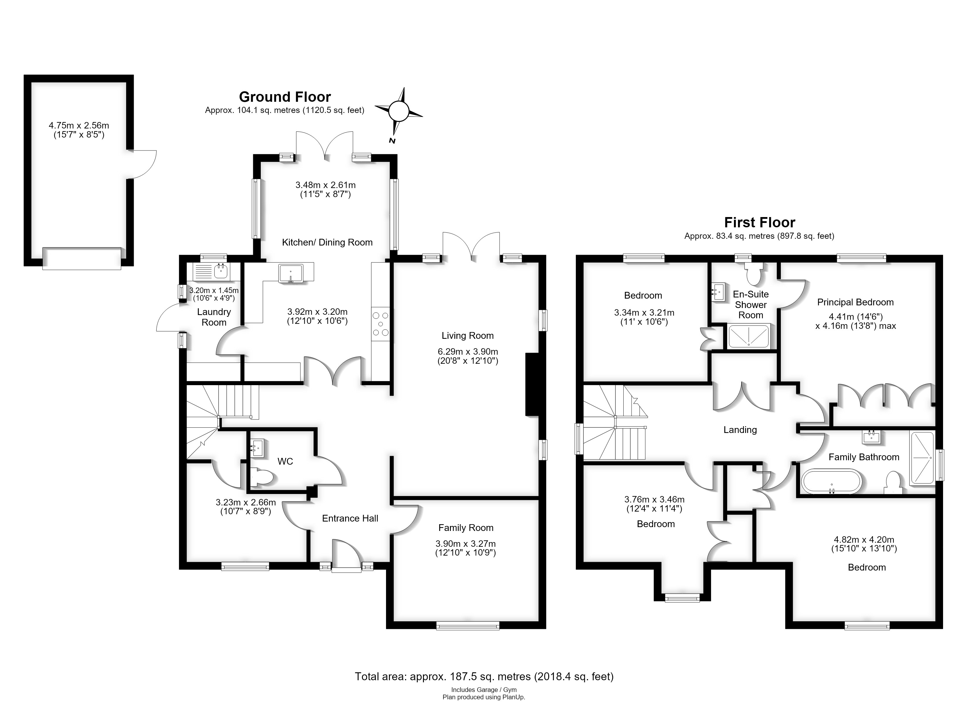 2, Devey Close, Hertfordshire floorplan