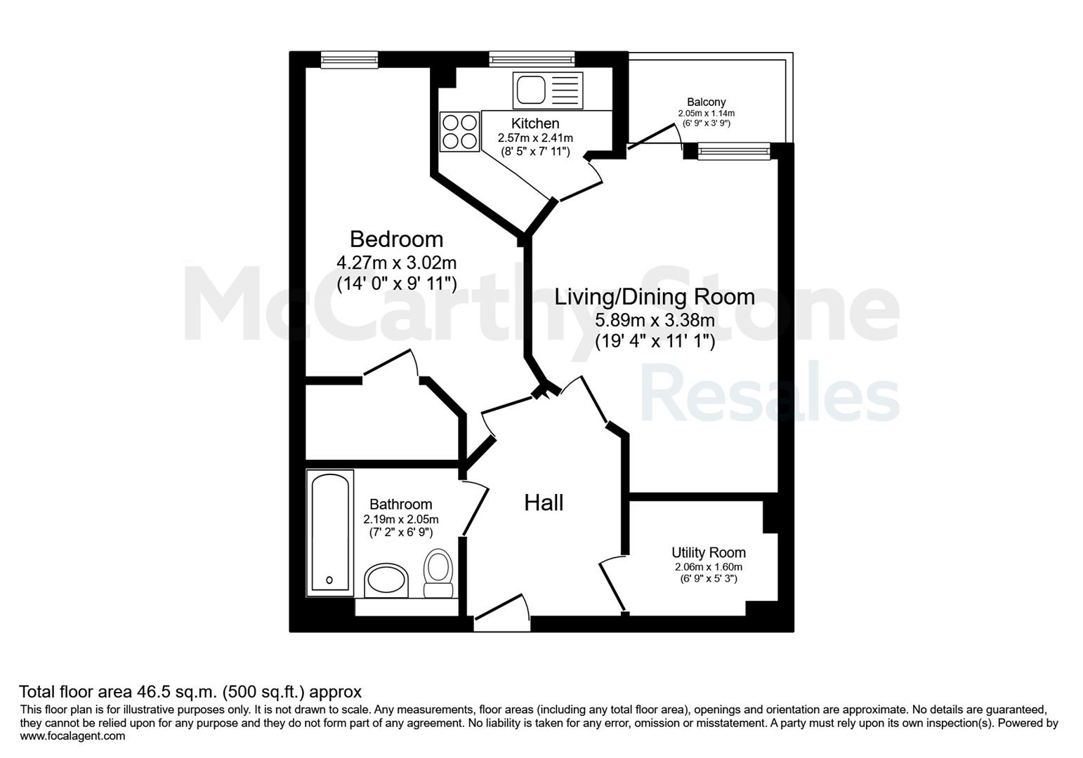 Bridge Avenue, Maidenhead floorplan