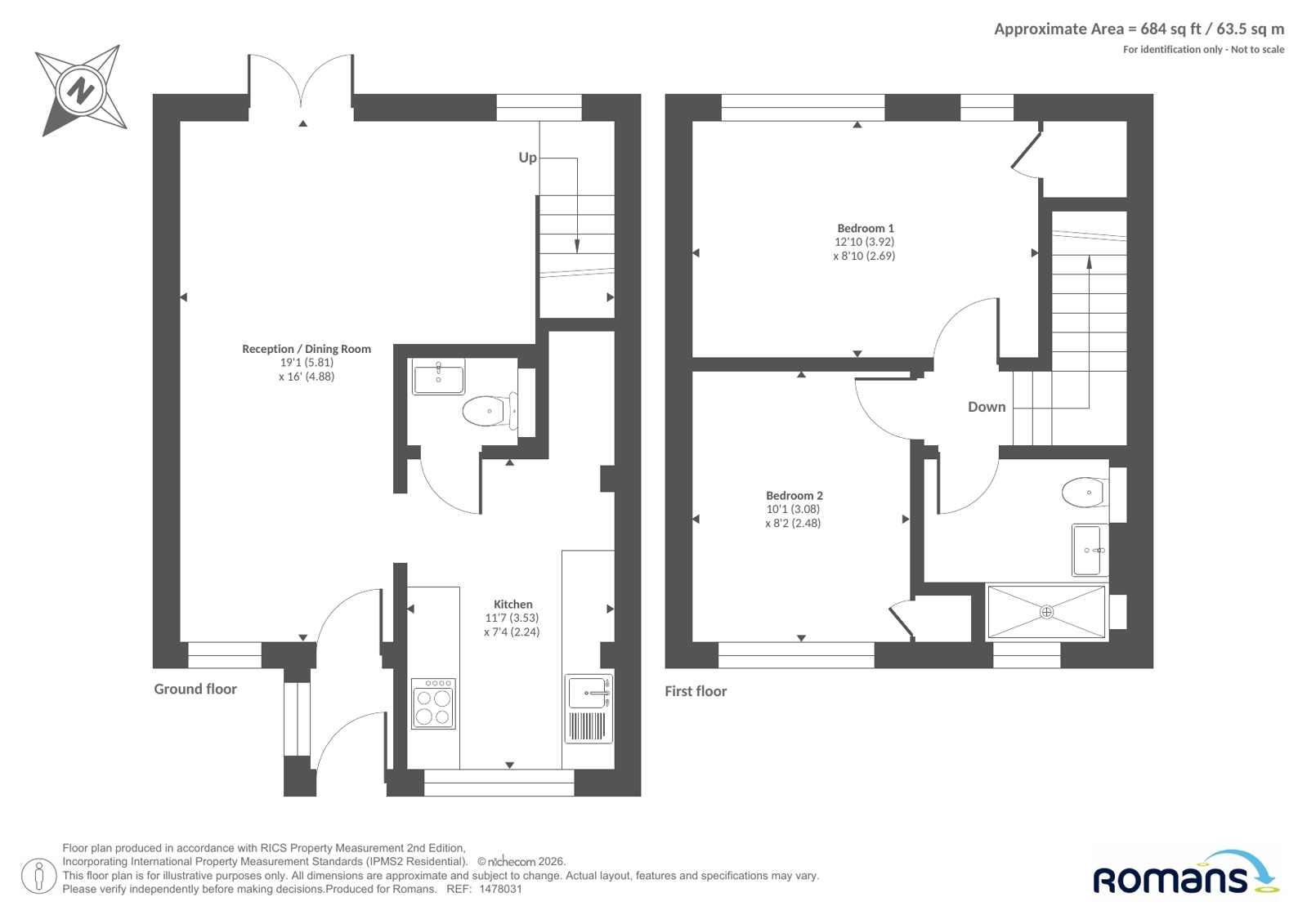 36, Challis Place, Berkshire floorplan