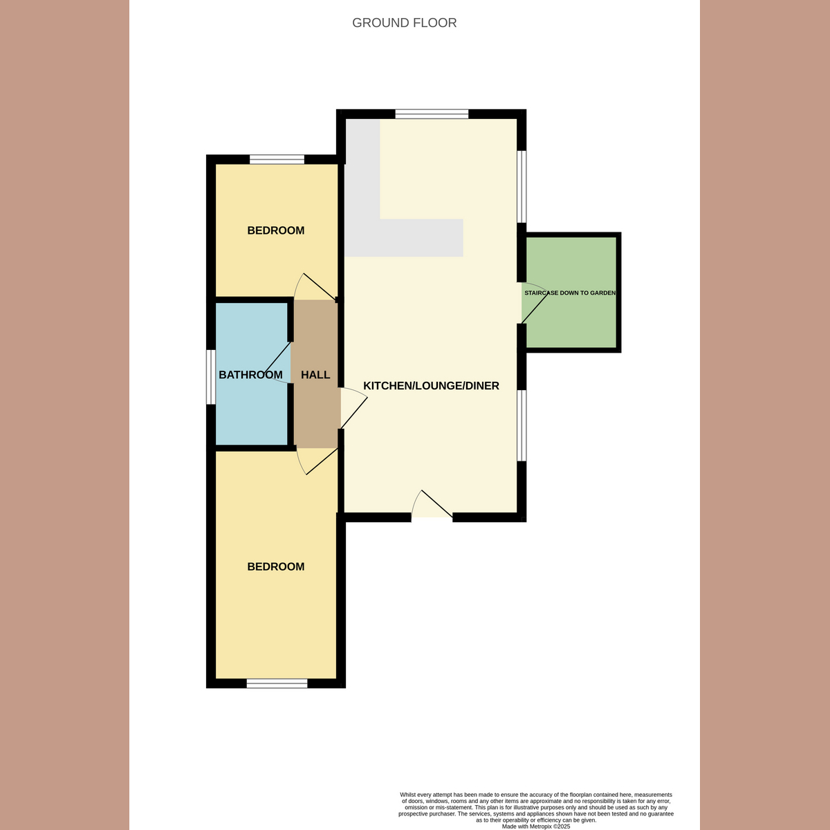 Flat FLAT 4, THE GABLES, 27, Northville Drive, Westcliff-on-sea floorplan