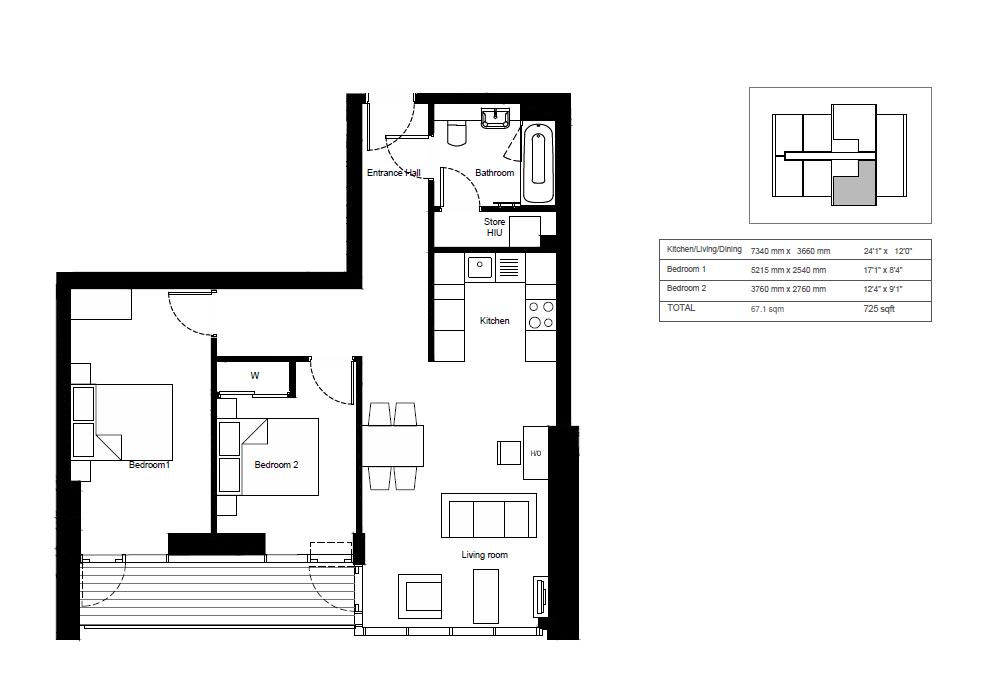 Sutton Court Road, Sutton floorplan