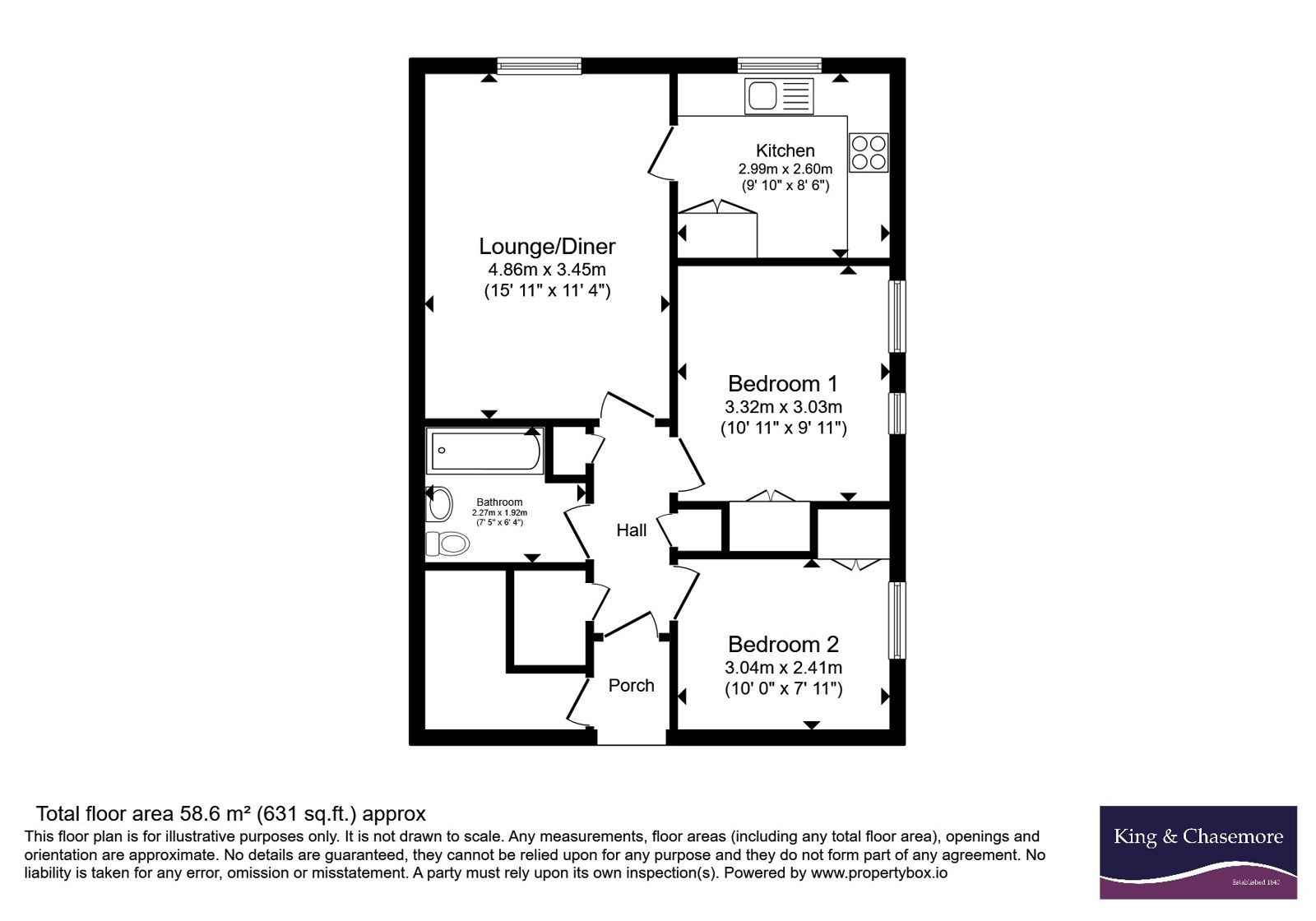 6, Downland Place, West Sussex floorplan