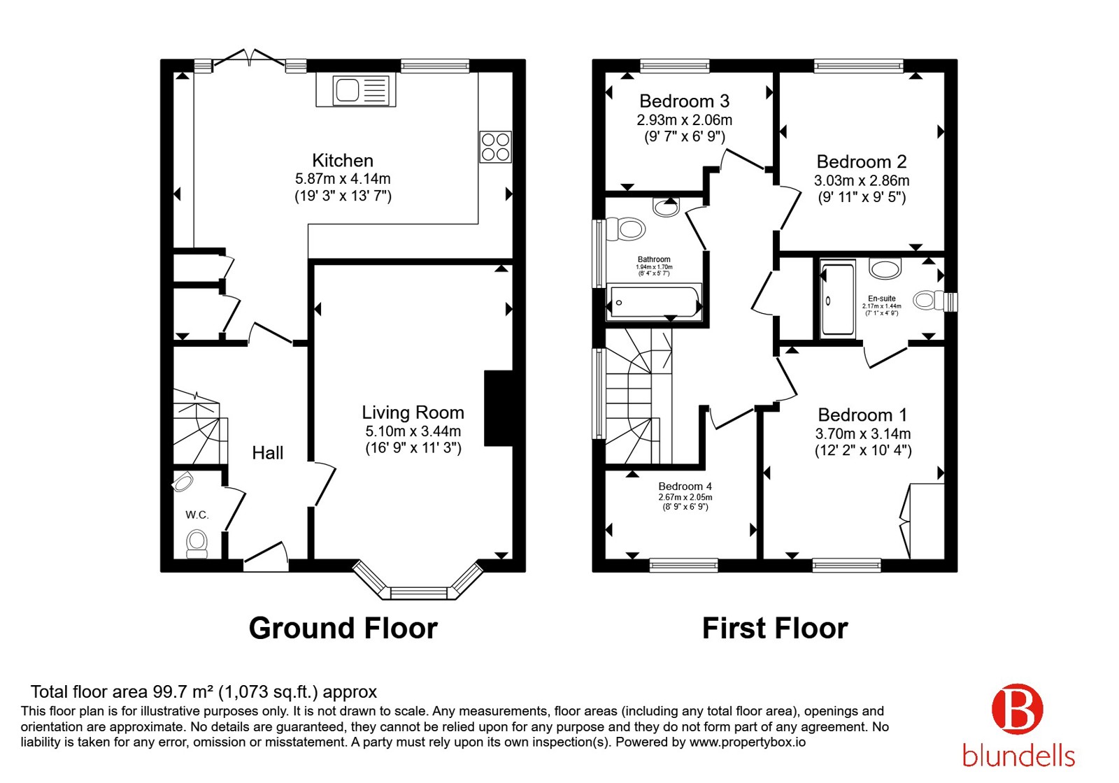 100, Scotsman Drive, South Yorkshire floorplan