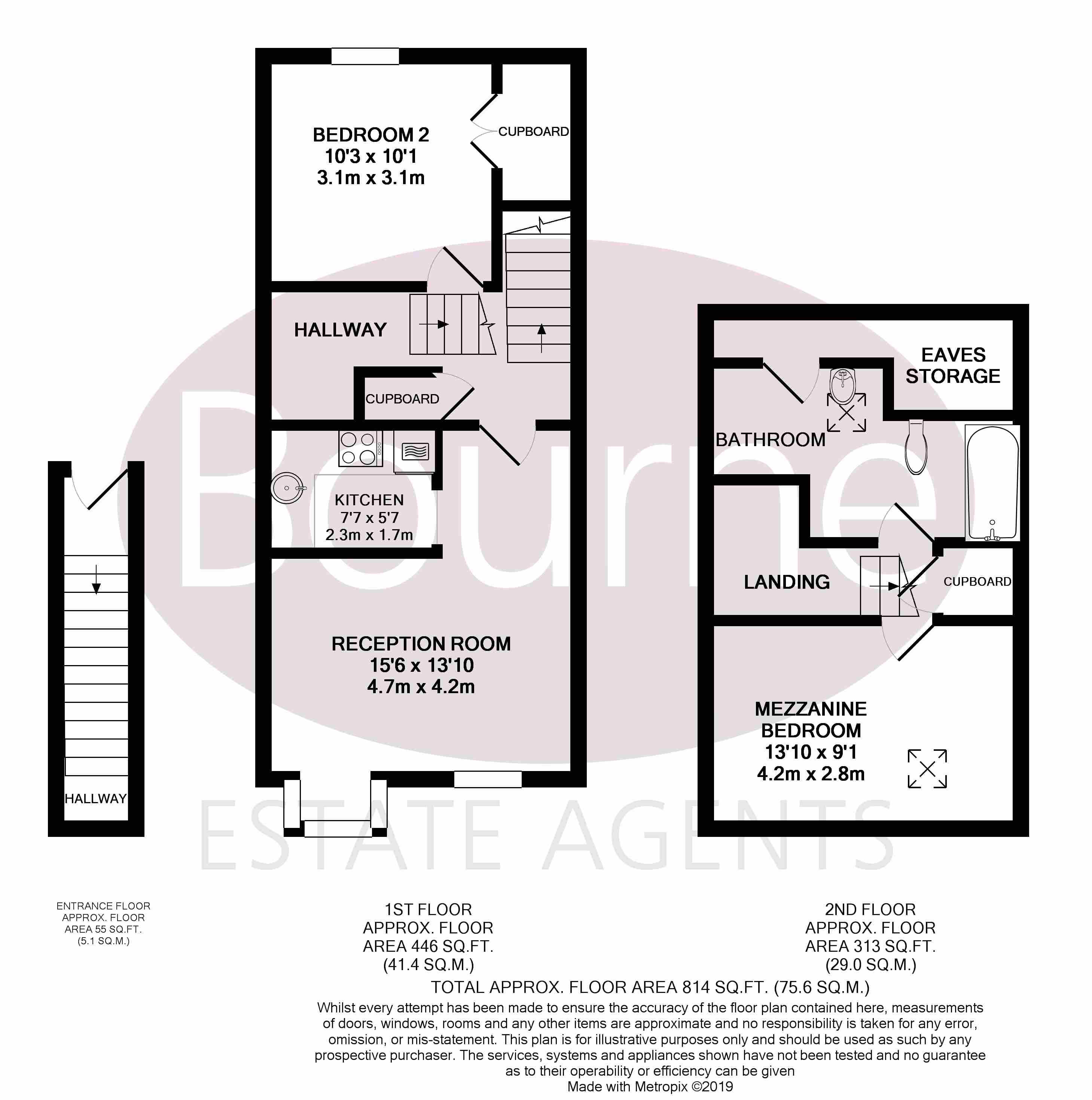 2 Bedrooms Flat for sale in Alexandra Gardens, Knaphill, Woking GU21