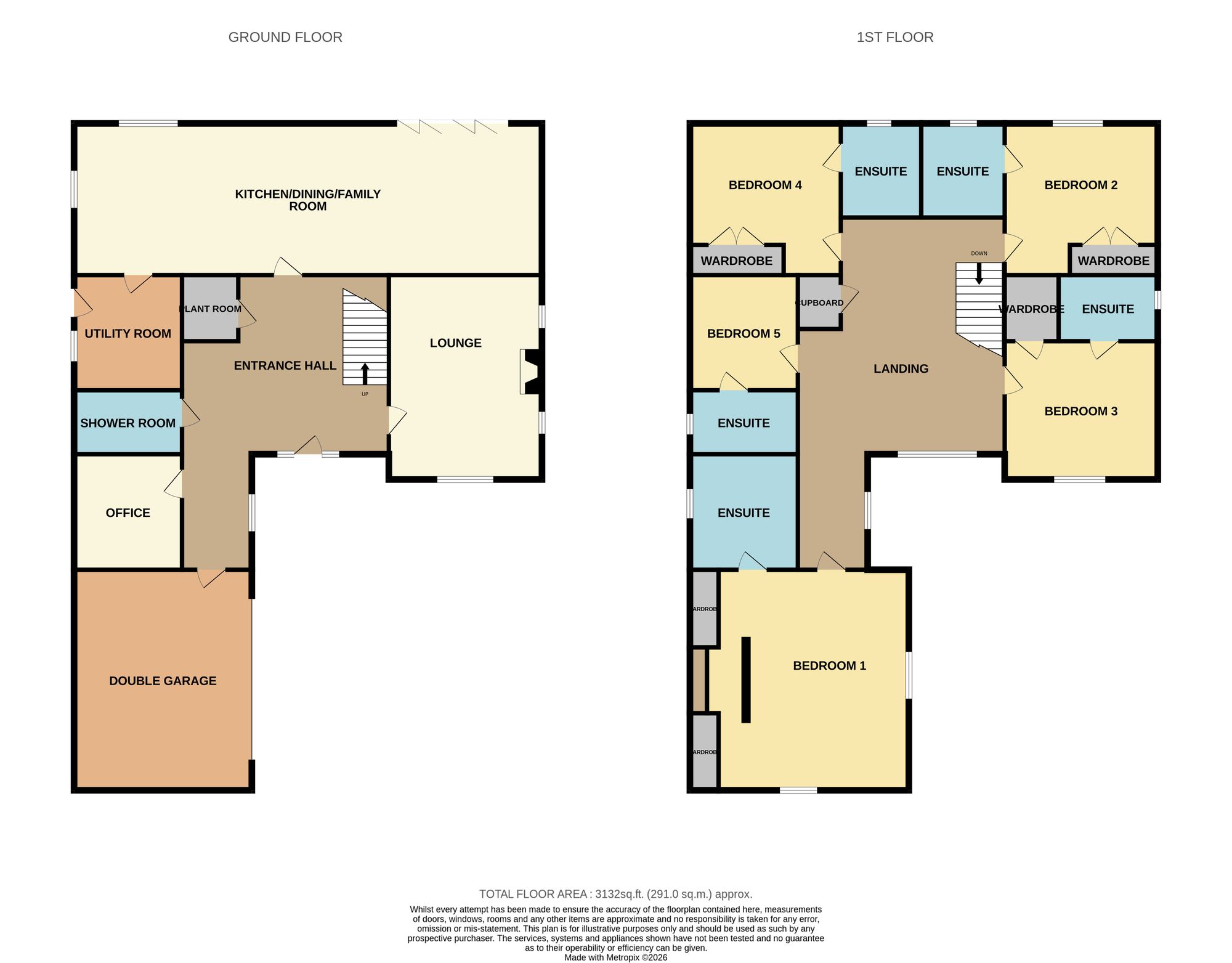 188 High Road, Wisbech floorplan