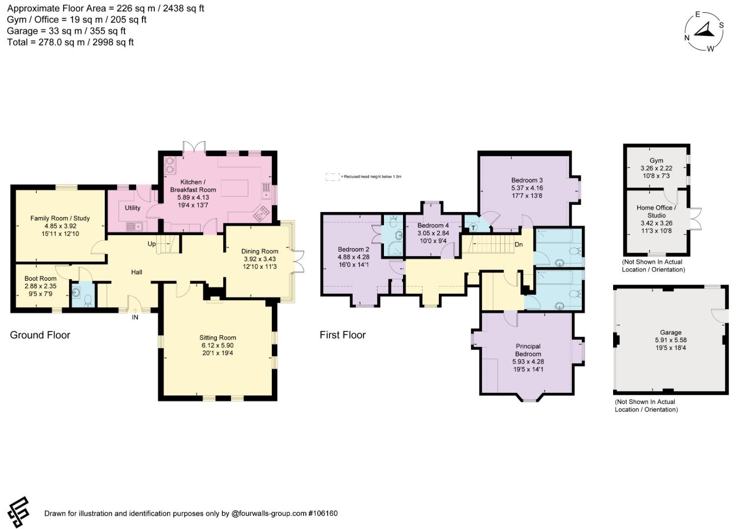 New House, Fullerton Road, Andover floorplan