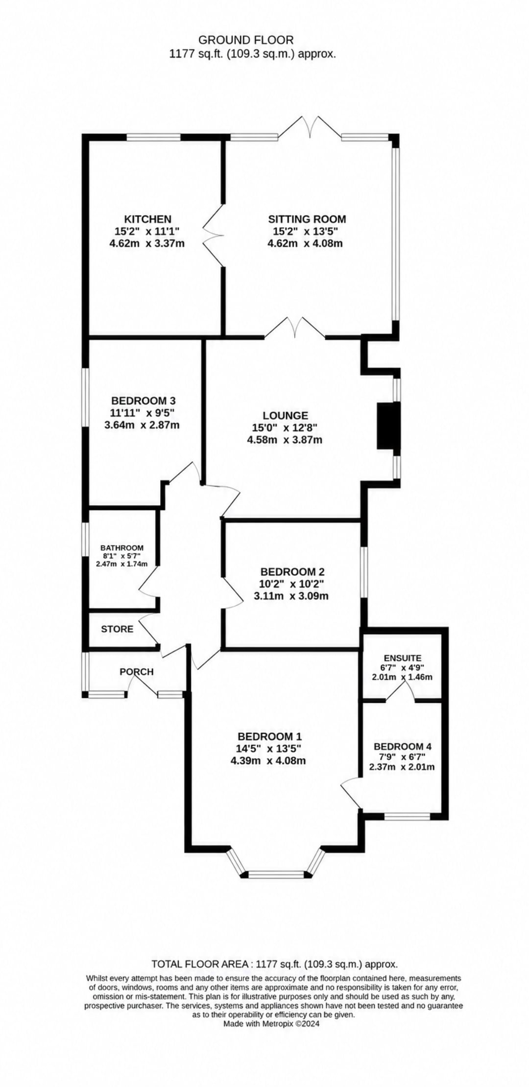 9, Stoneleigh Avenue, Sale floorplan
