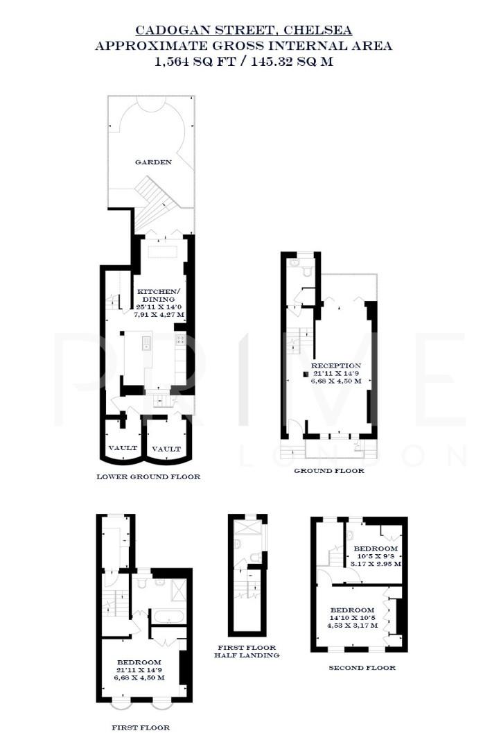 29, Cadogan Street, Chelsea floorplan