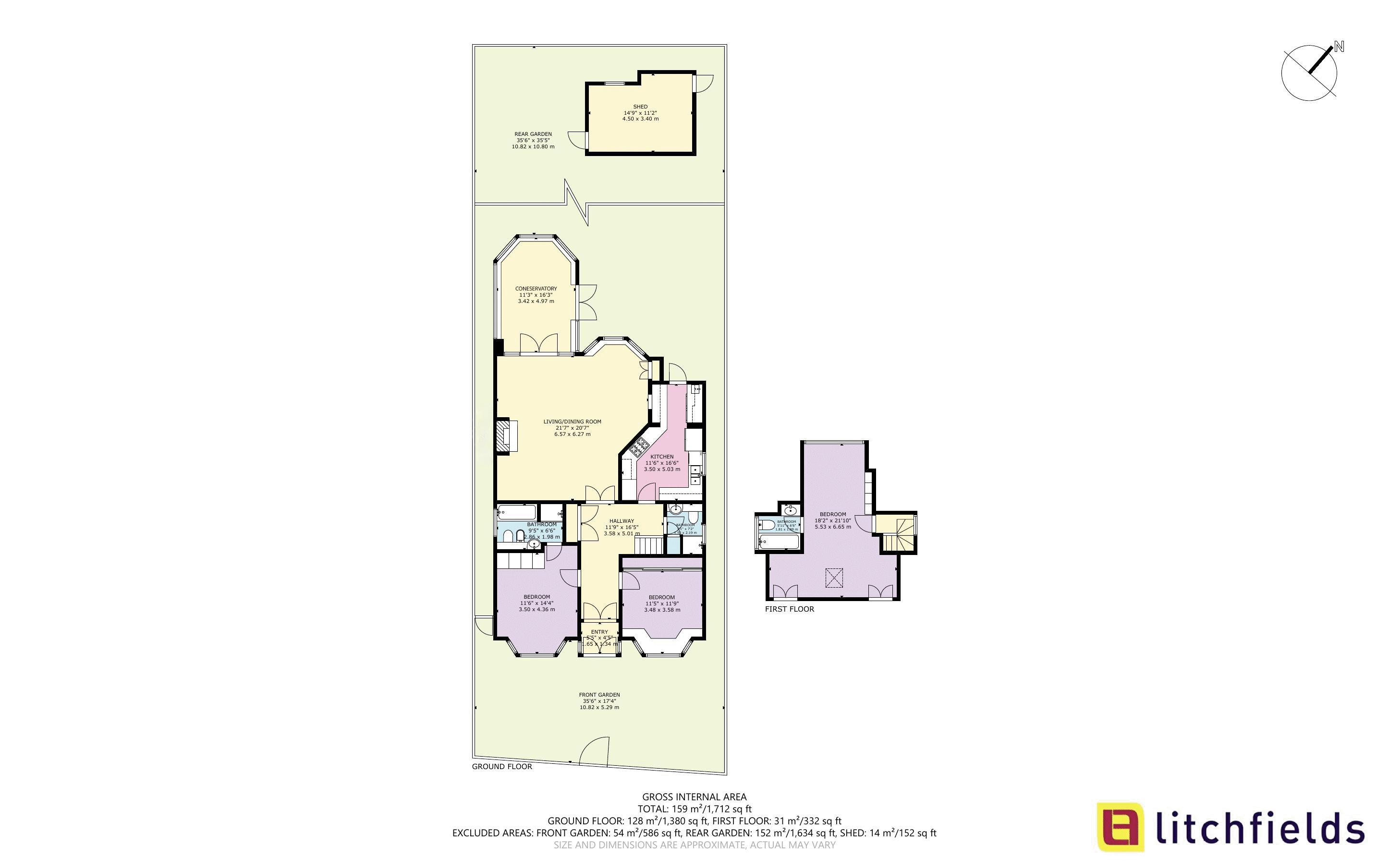 17, Decoy Avenue, London floorplan