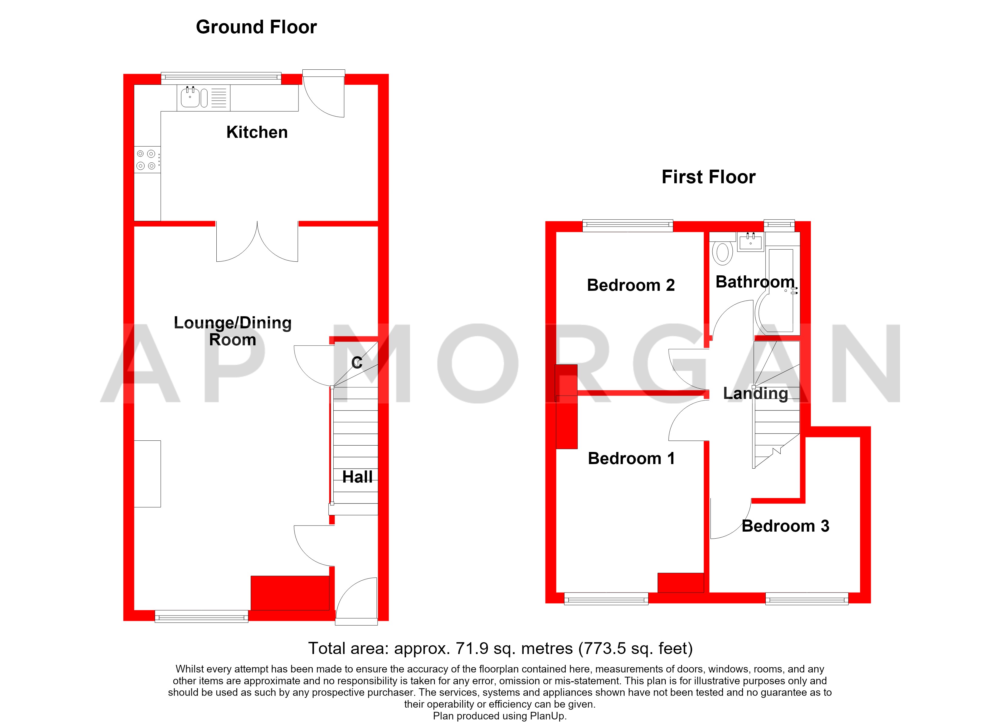 23, Kingswood Road, Birmingham floorplan