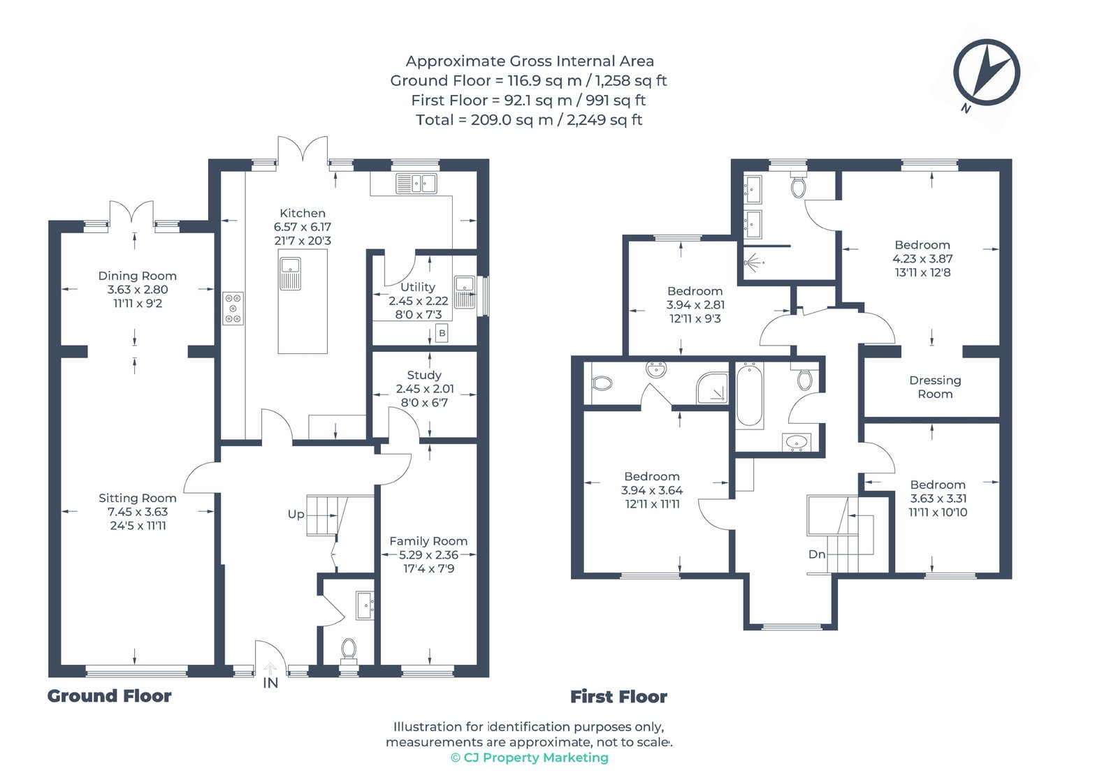 4, Beacon Way, Rickmansworth floorplan