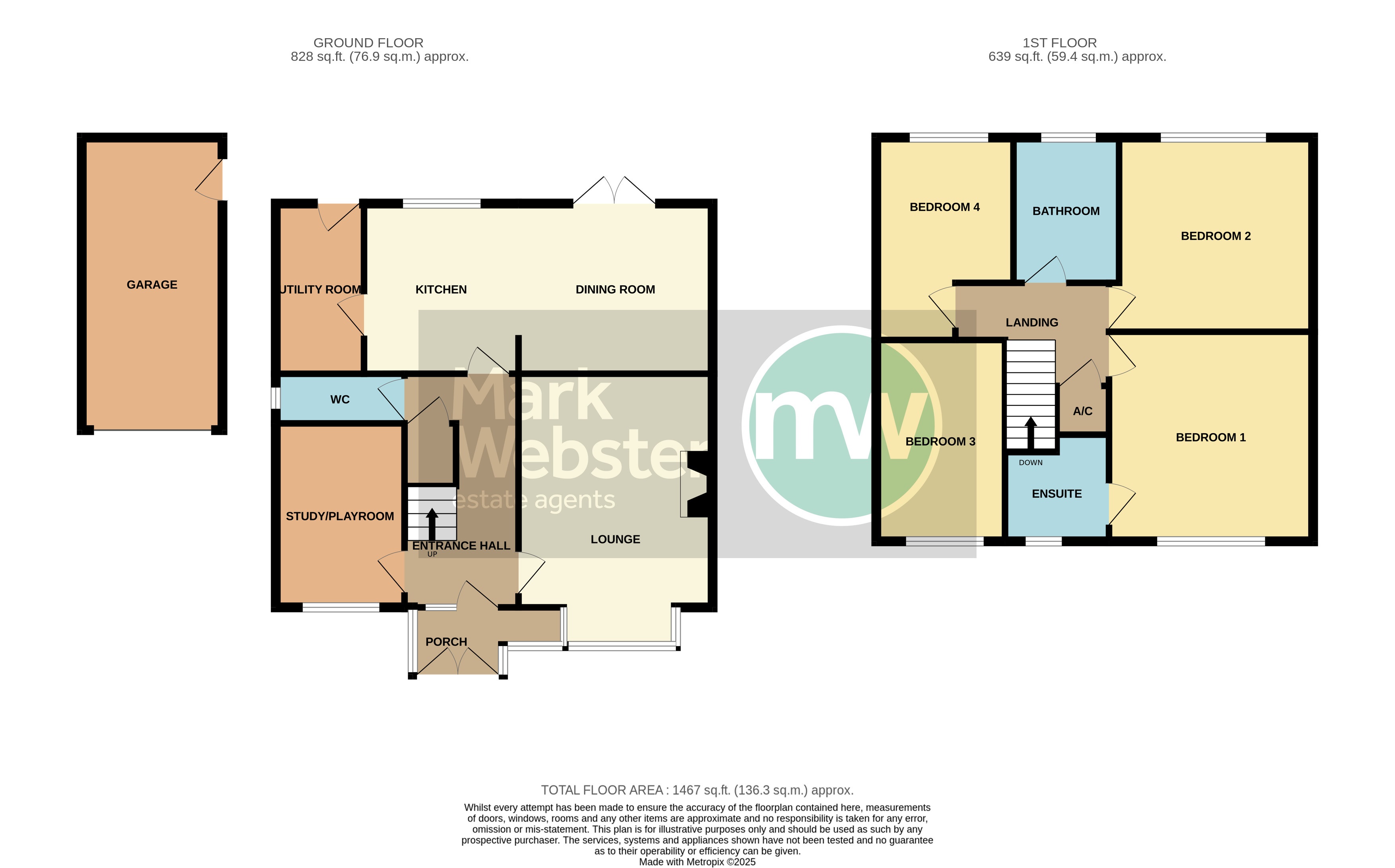 5, Cottage Gardens, Nuneaton floorplan
