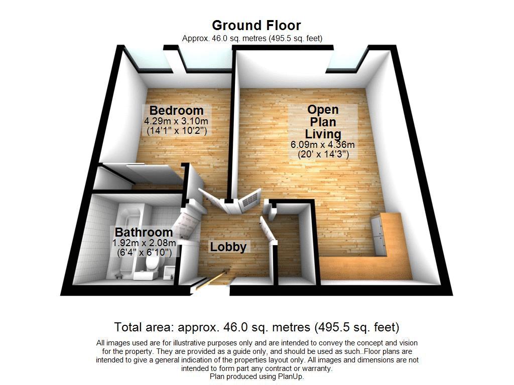 813 Churchill Place, Churchill Way, Basingstoke floorplan