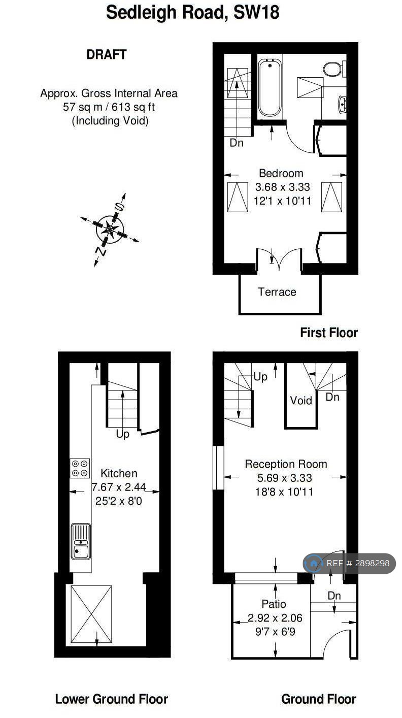 The Coach House, Sedleigh Road Wandsworth, London floorplan