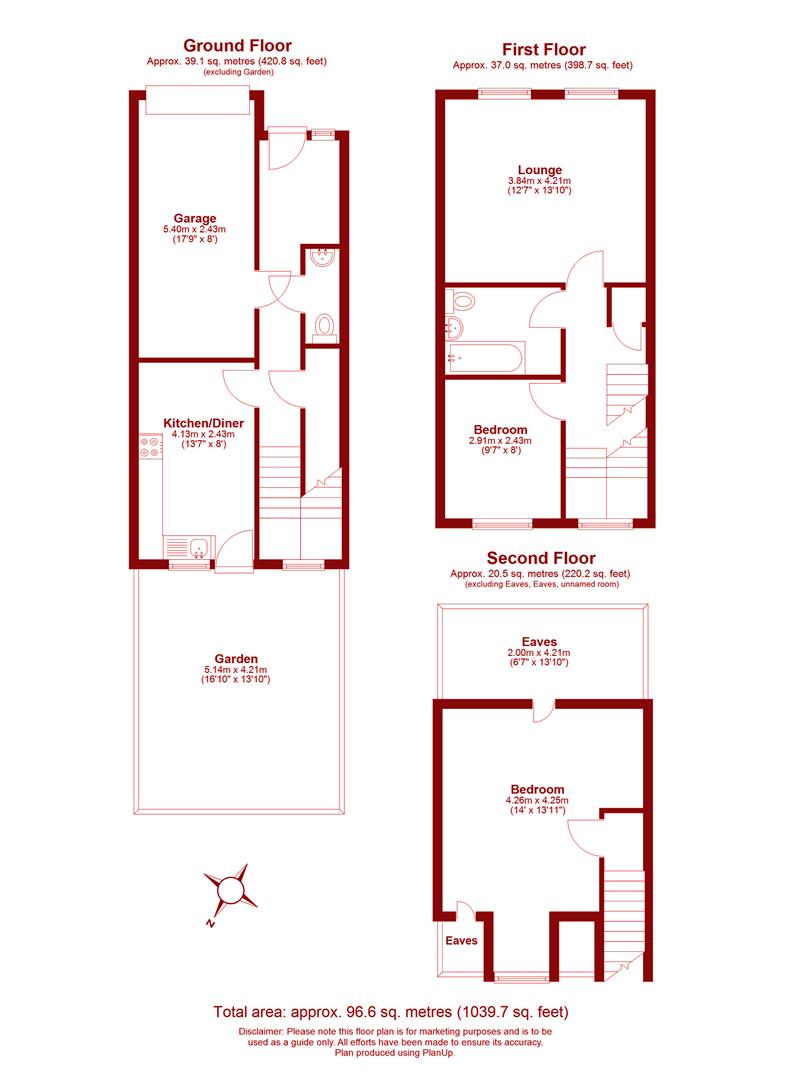 36, Palestine Grove, London floorplan