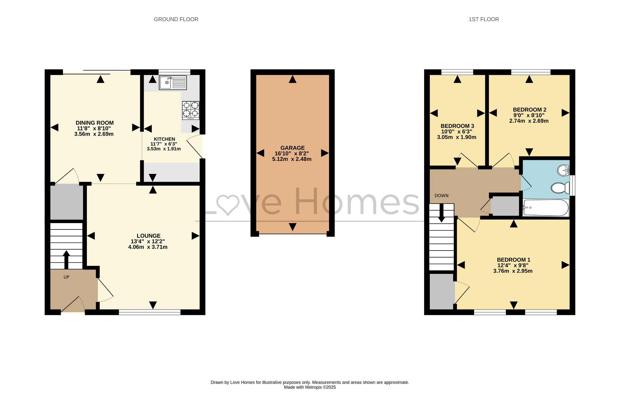 35, Truro Gardens, Bedford floorplan