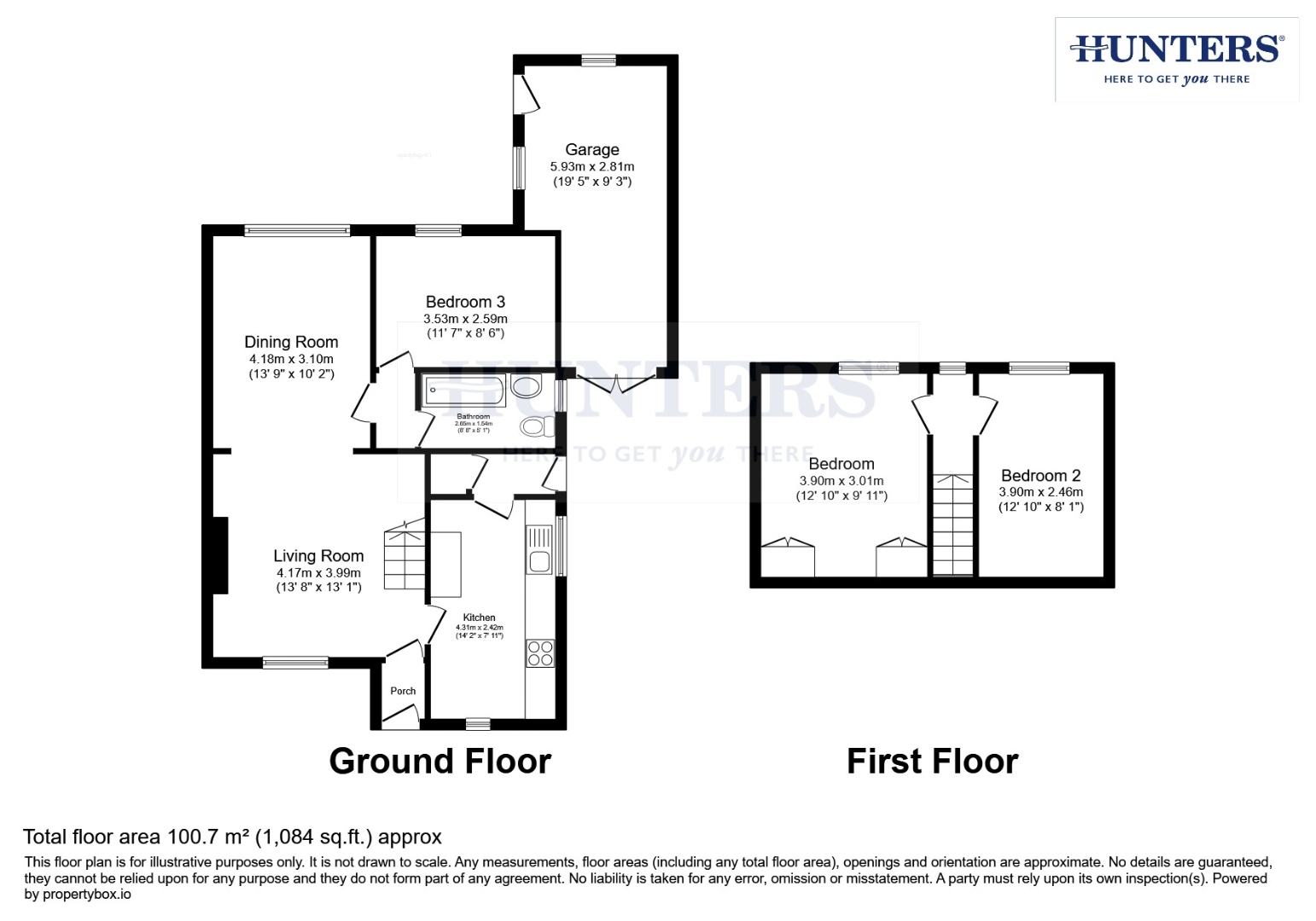 11, Grasmere Grove, York floorplan