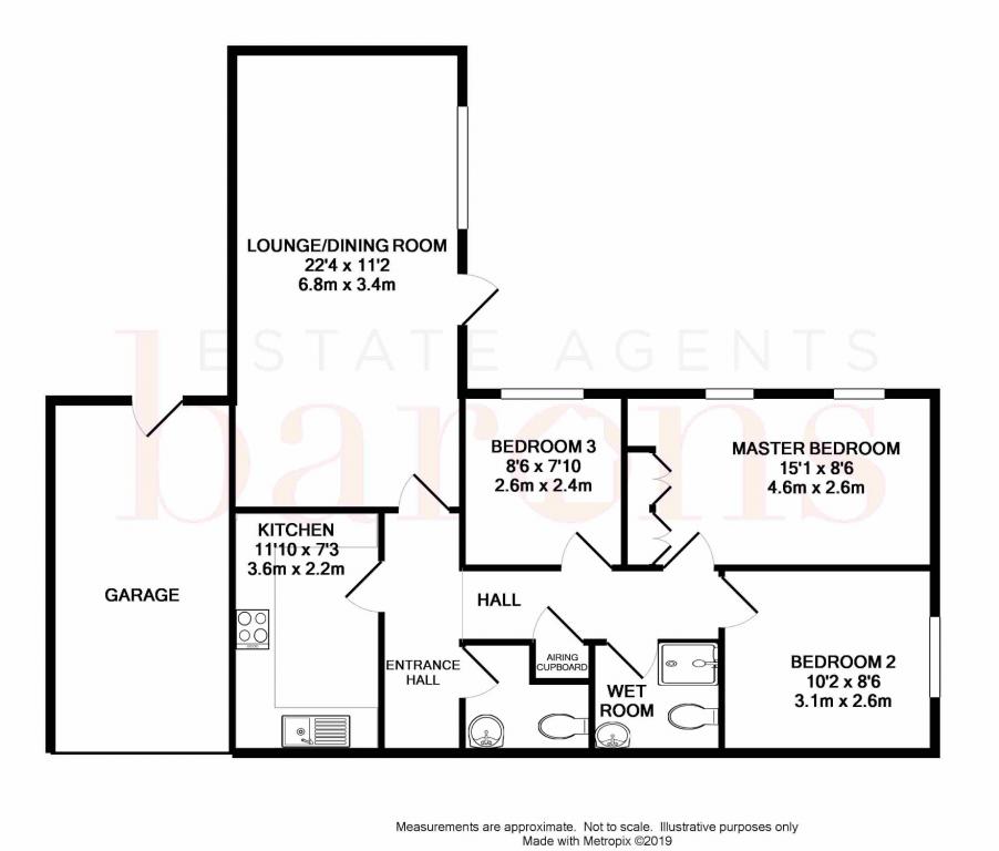 3 Bedrooms Bungalow for sale in Wykeham Drive, Basingstoke RG23