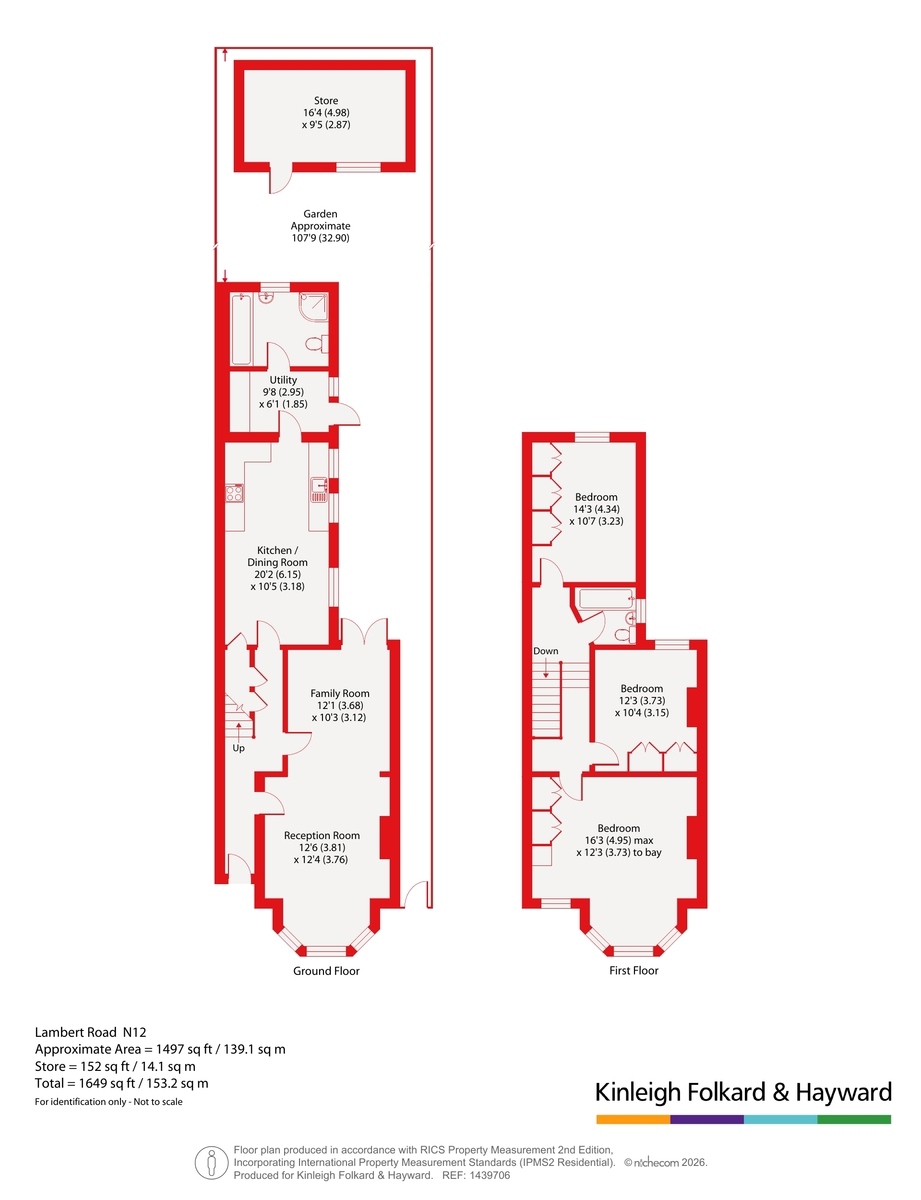 18, Lambert Road, London floorplan