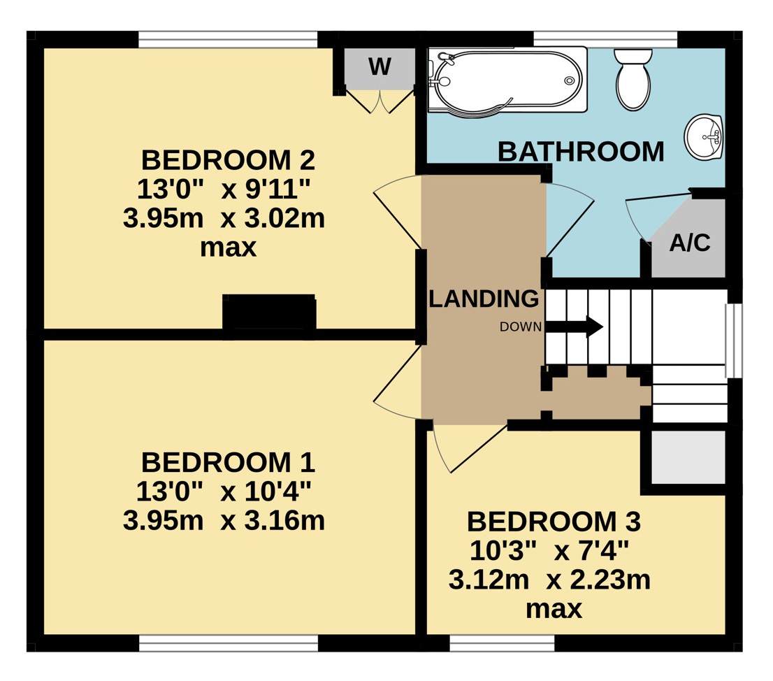 Claremont Liftondown, Lifton Devon, Devon floorplan