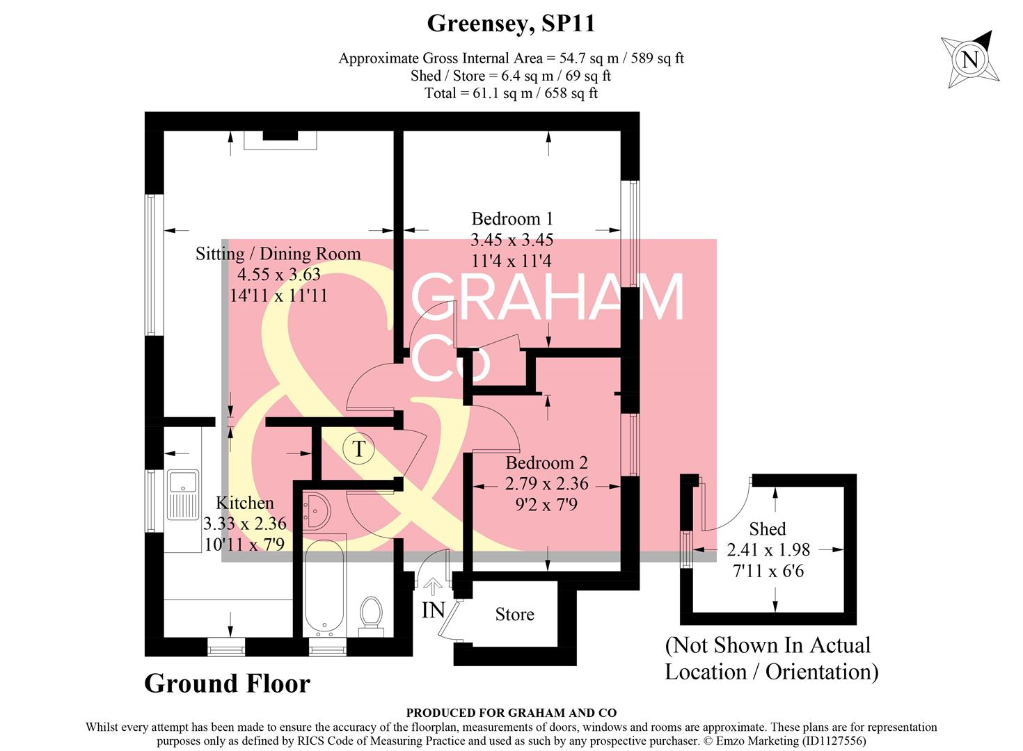 49, Greensey, Andover floorplan