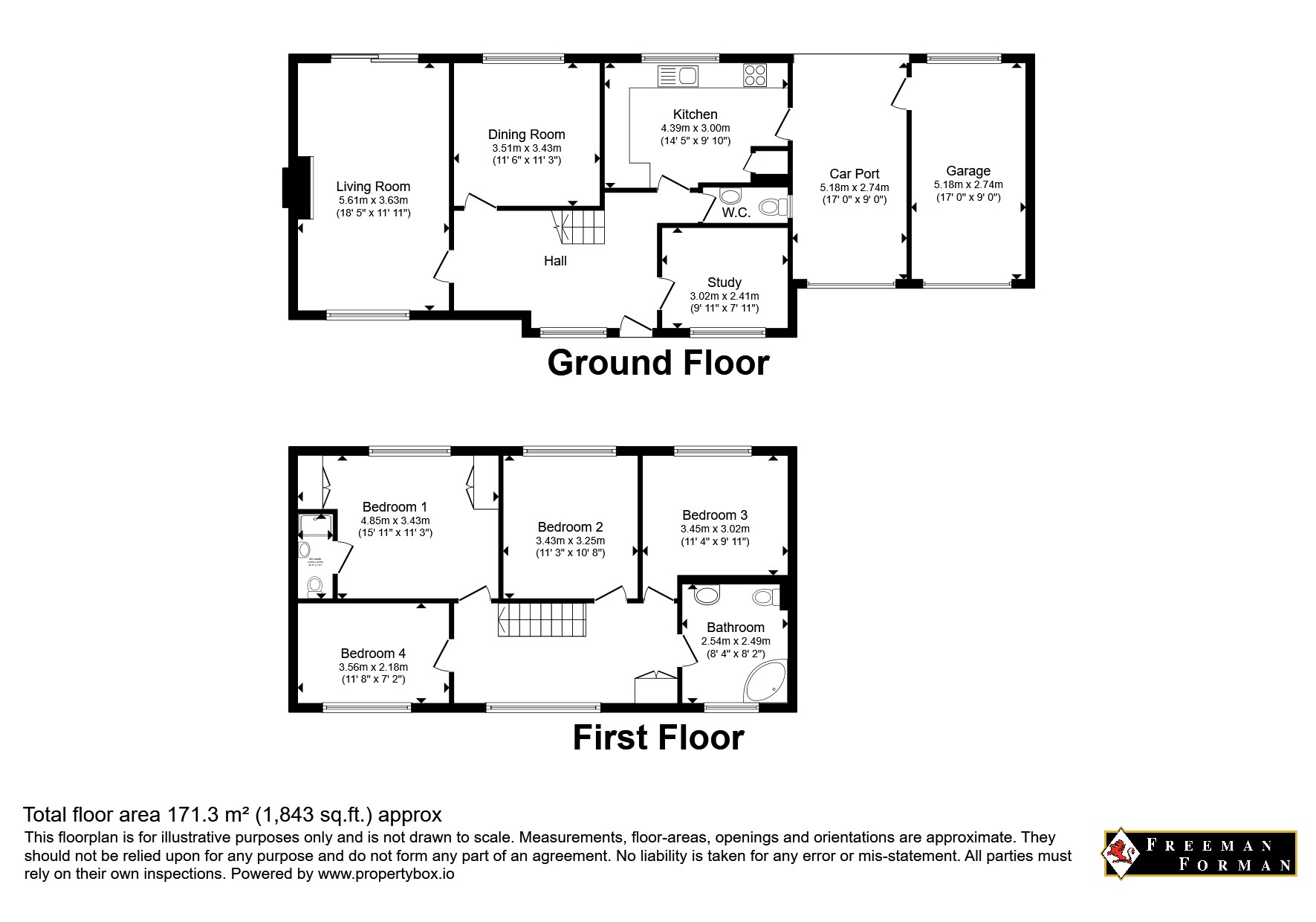 Malton Way, Kent floorplan
