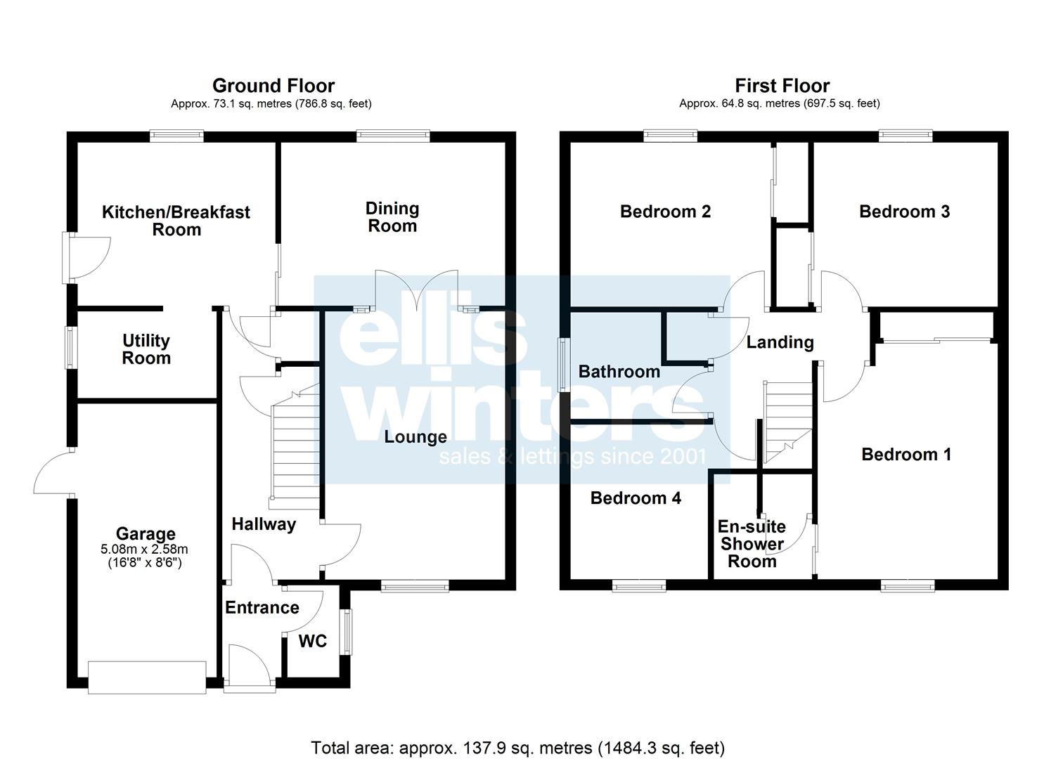 11, Priory Close, Needingworth floorplan
