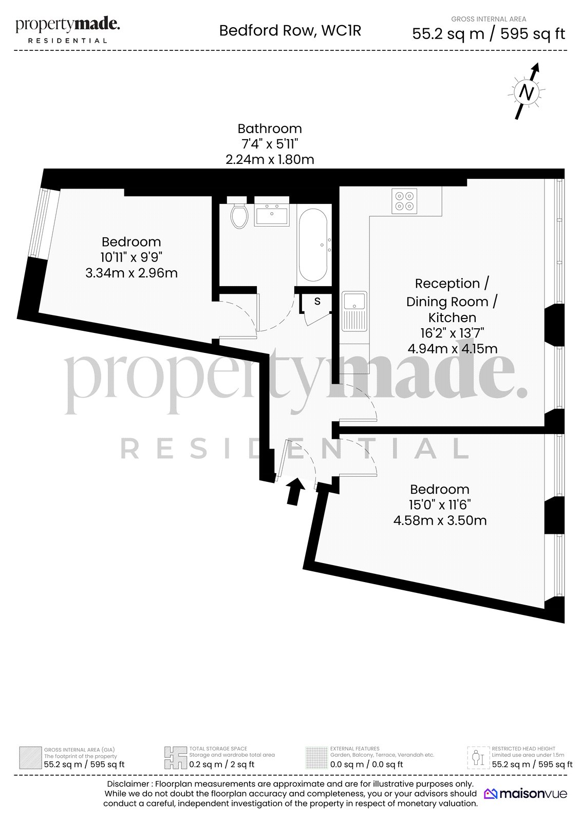 44 Bedford Row, London floorplan
