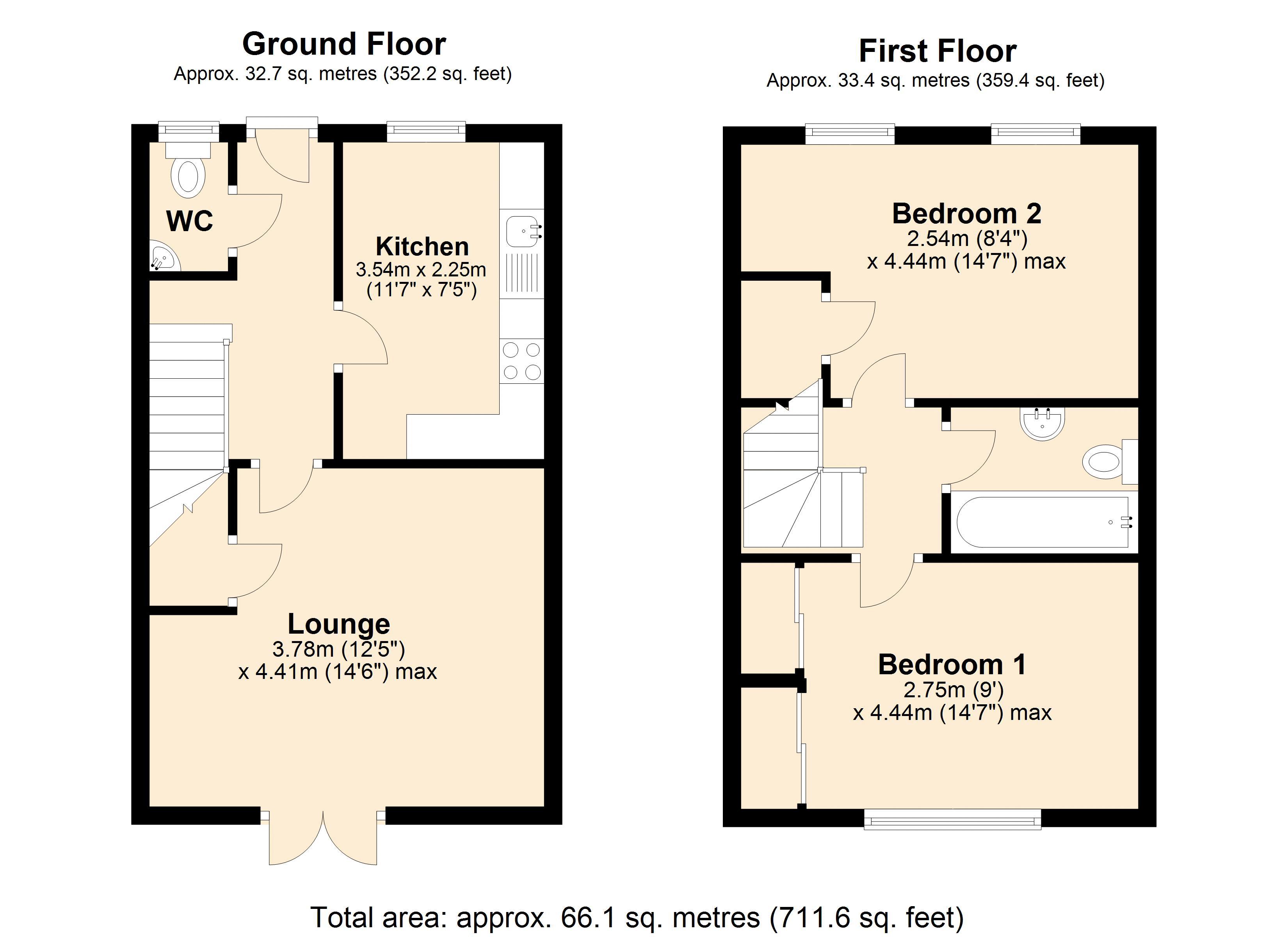 Ravensworth Road, Dunston, Gateshead NE11, 2 bedroom terraced house for