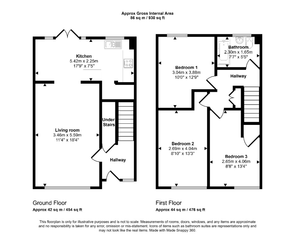 44, Limekiln Road, North Ayrshire floorplan