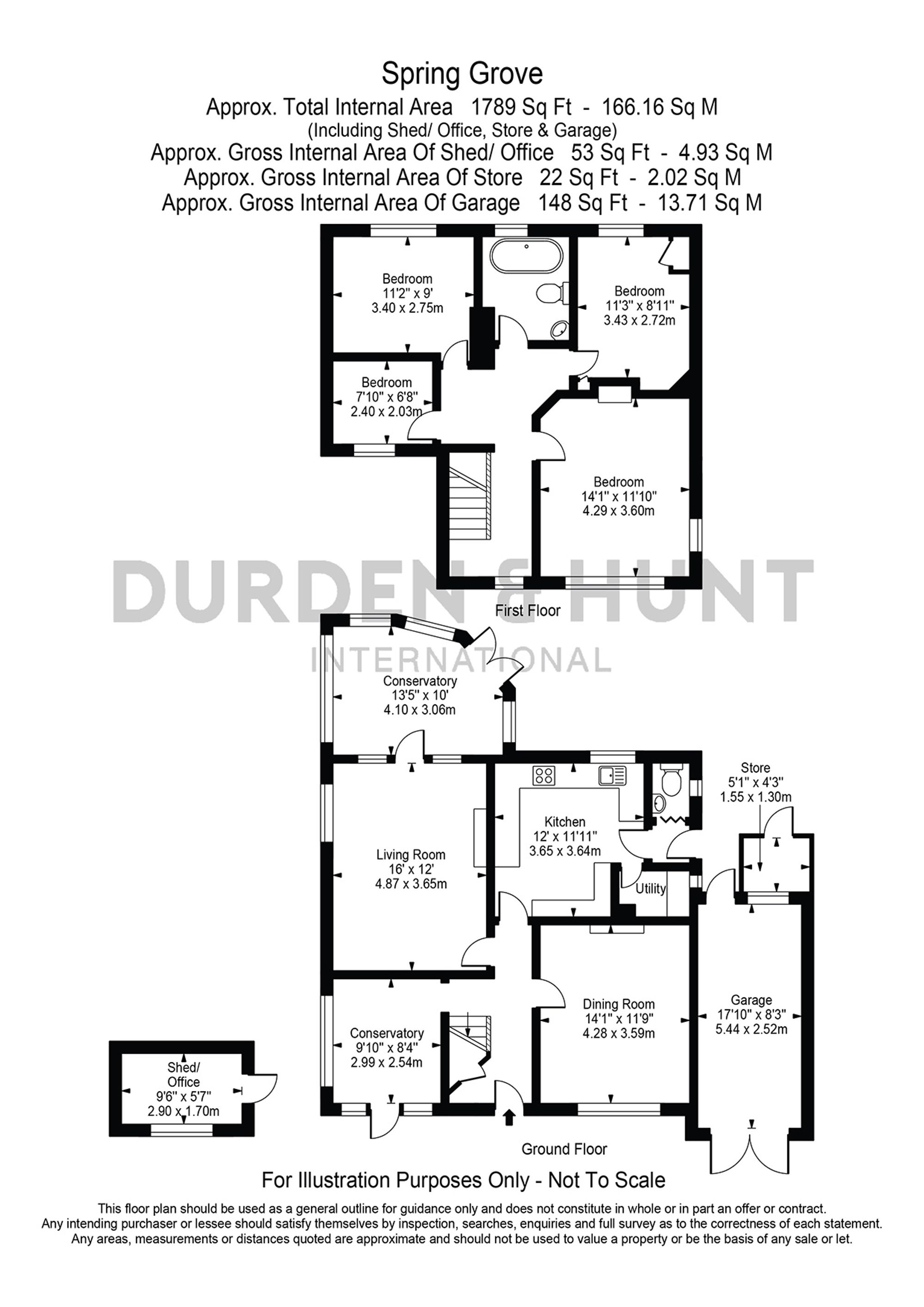 52 Spring Grove, Loughton floorplan