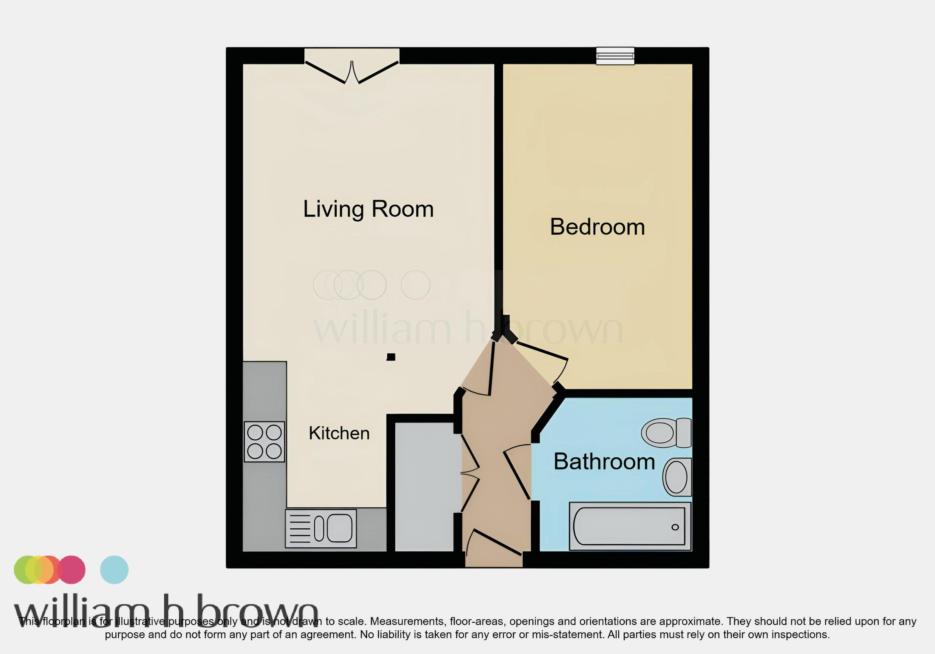 Flat 61, Albany Heights, Hogg Lane, Grays floorplan
