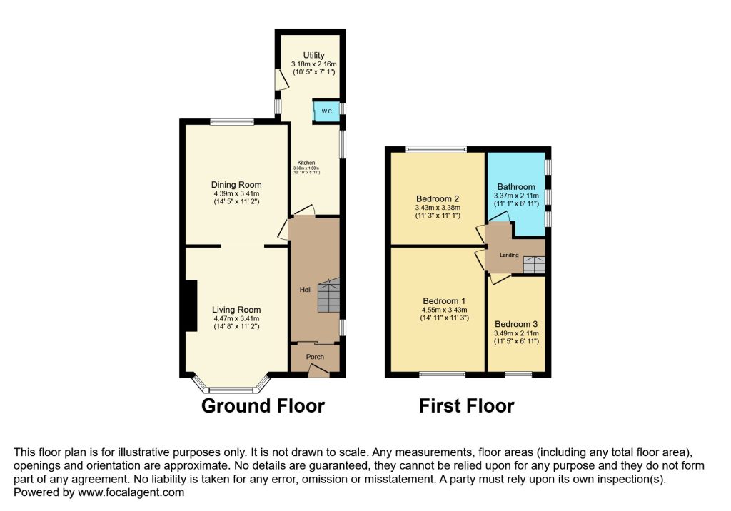 35, Anchor Avenue, Darwen floorplan