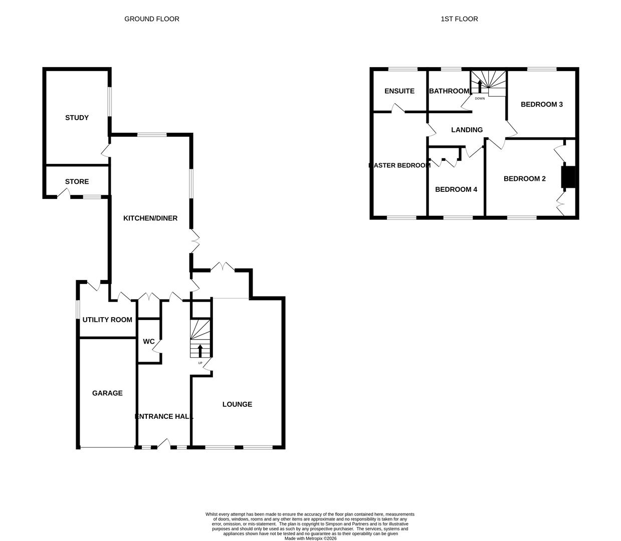 25, King Street, West Deeping floorplan