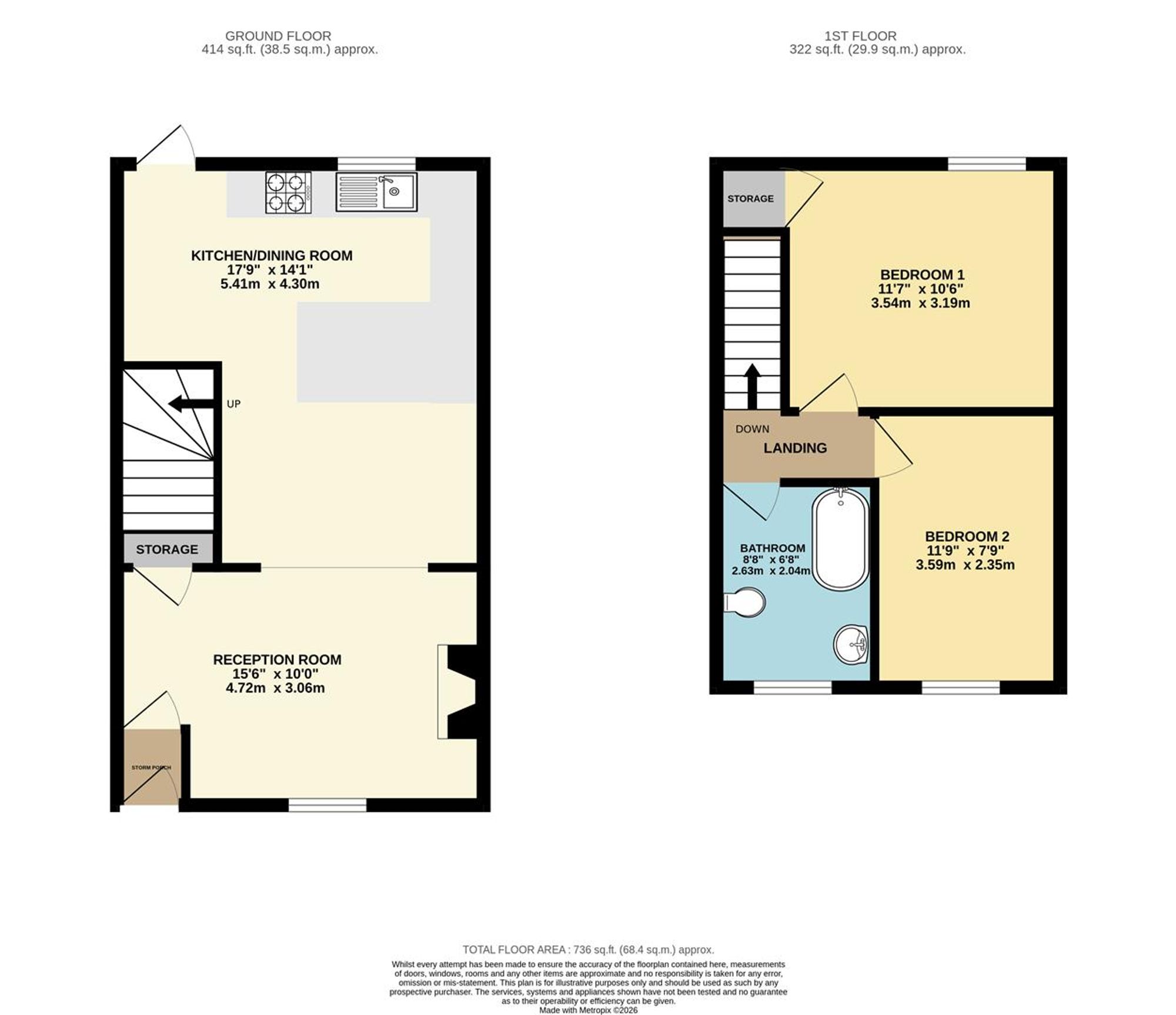 14 Gwyddon Road, Newport floorplan