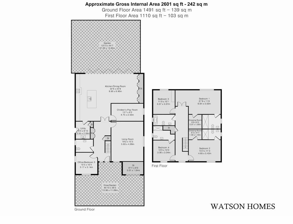 14, Green Lane, Tadworth floorplan