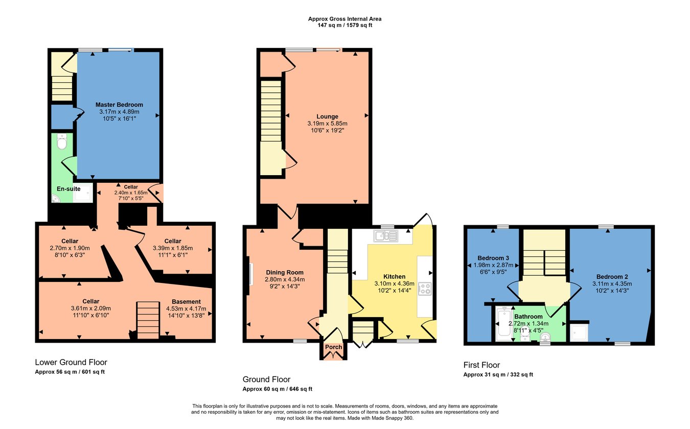 33, John Street, Anstruther floorplan