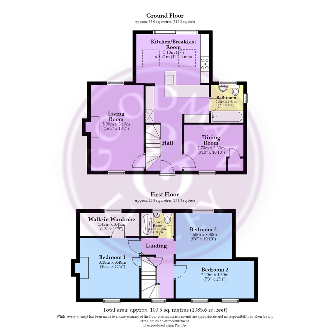 Portway, Bristol floorplan