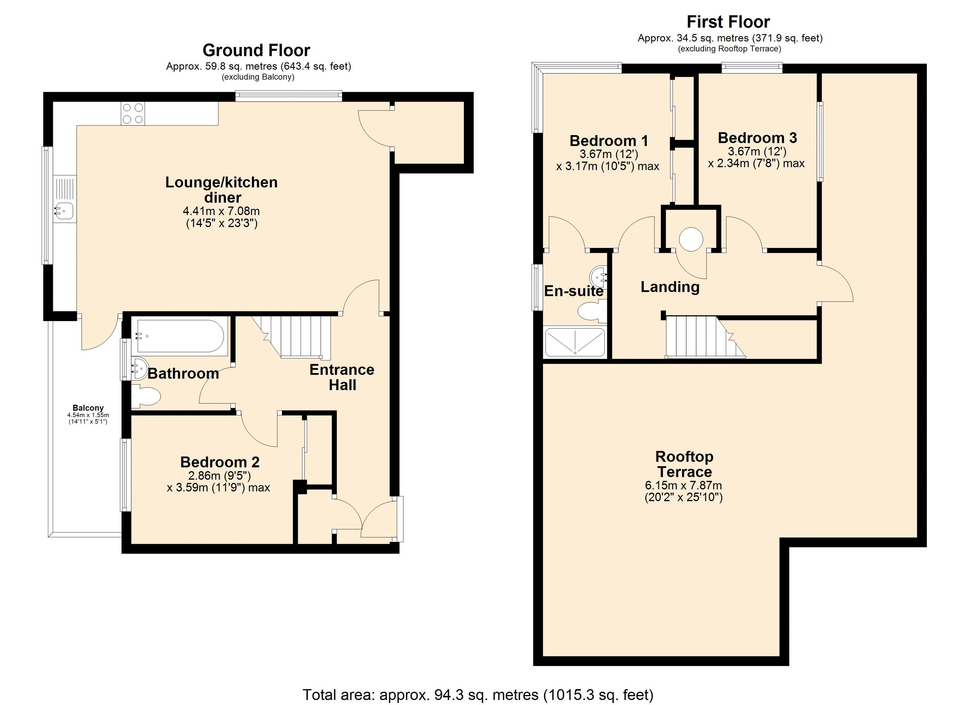 24 Lowry Court, Artisan Place, Harrow floorplan