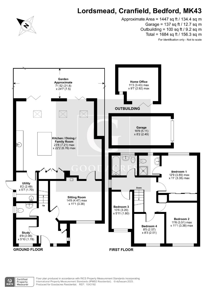 Lordsmead, Cranfield, Bedford MK43, 4 bedroom semidetached house for