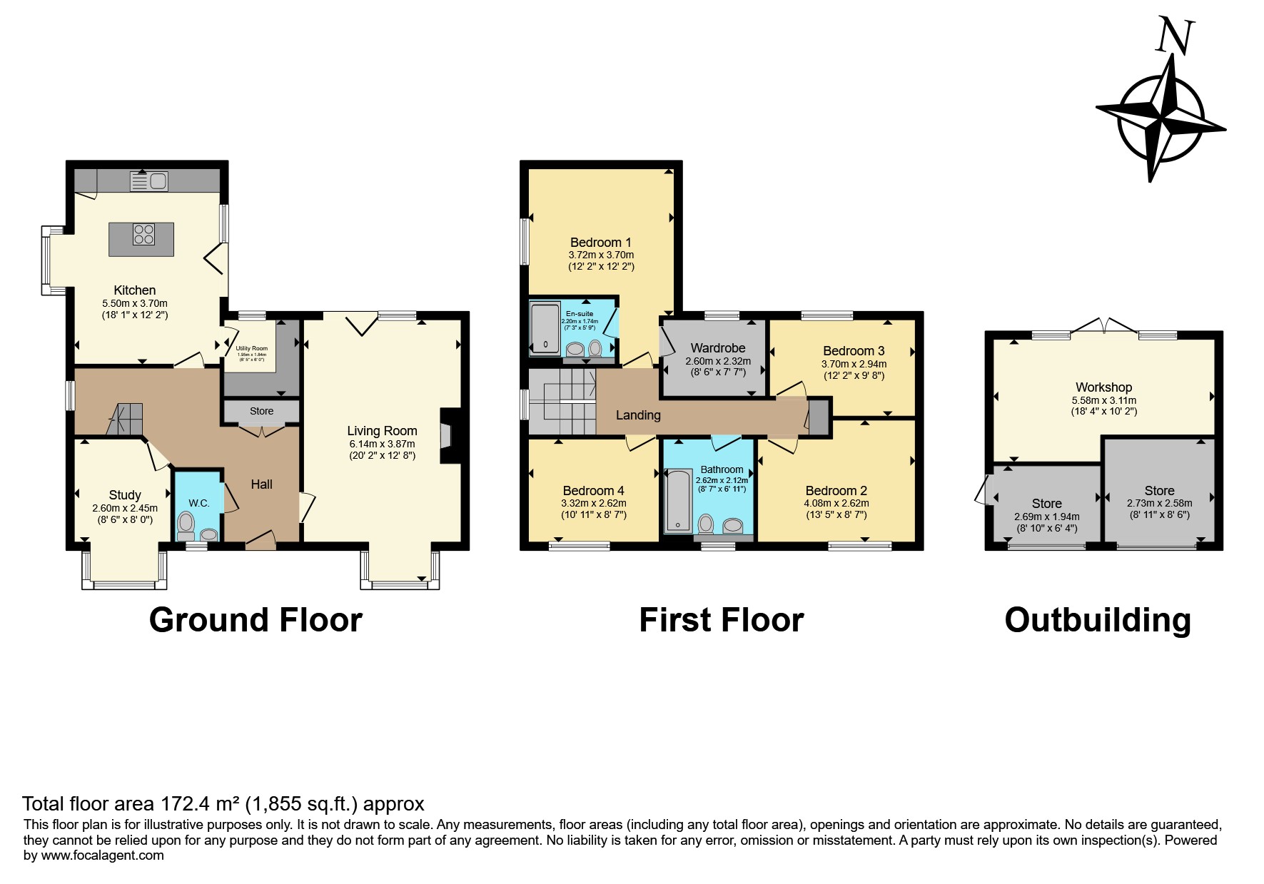 9, Everton Court, Welton floorplan