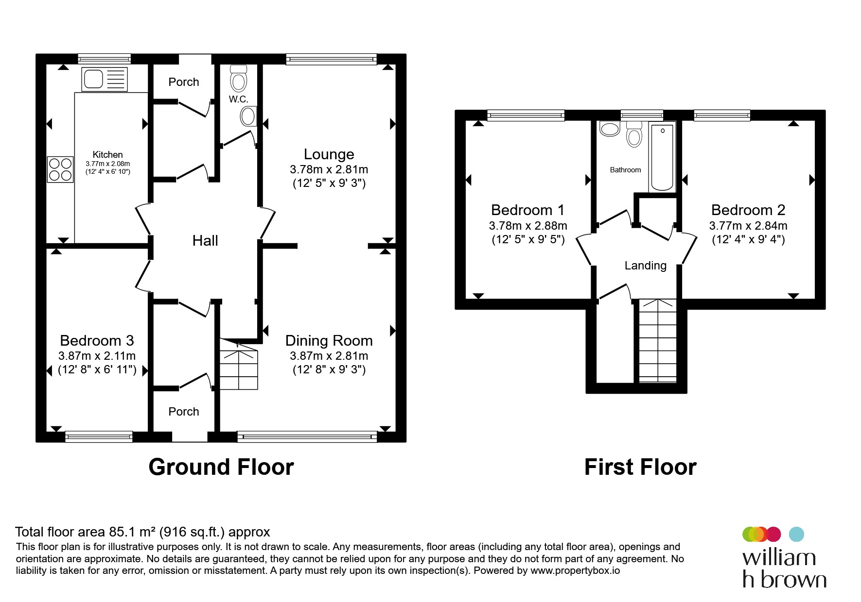 1, Carter Close, Swaffham floorplan