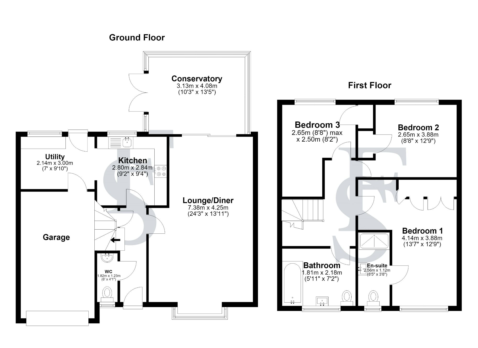 6 Foxglove Road, Leicester floorplan